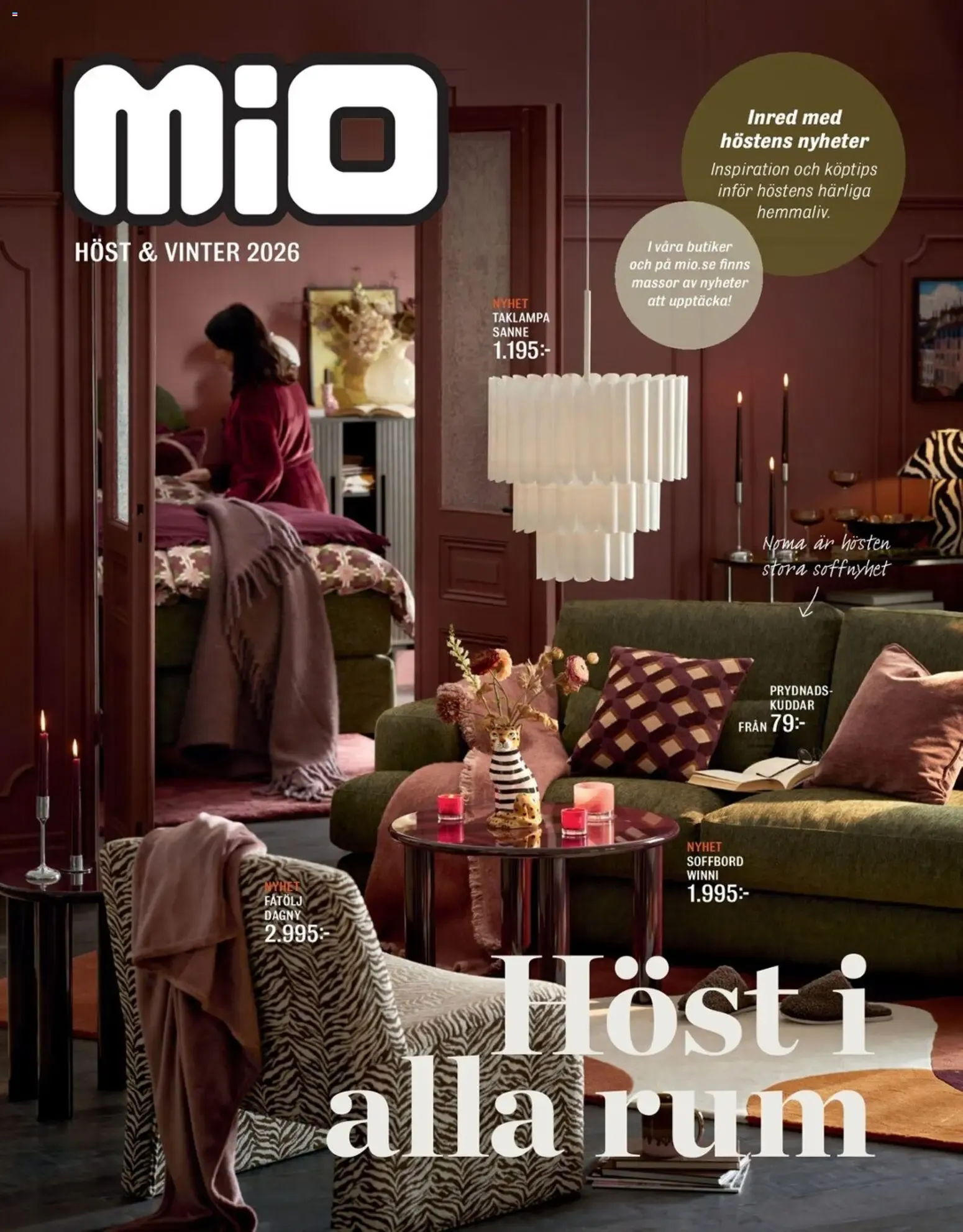 Mio Höst & Vinter 2026 från 13 augusti till 31 december 2026 - Reklamblad sidor 1