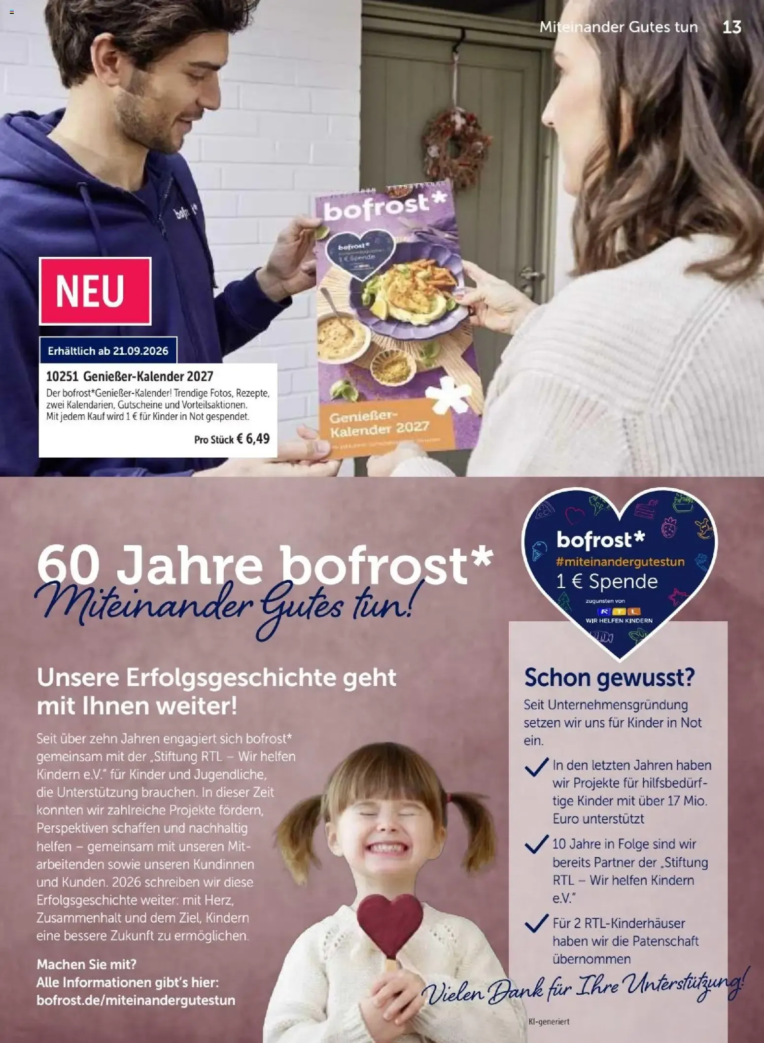 bofrost von 7. September bis 27. Februar 2027 - Prospekt seite 13