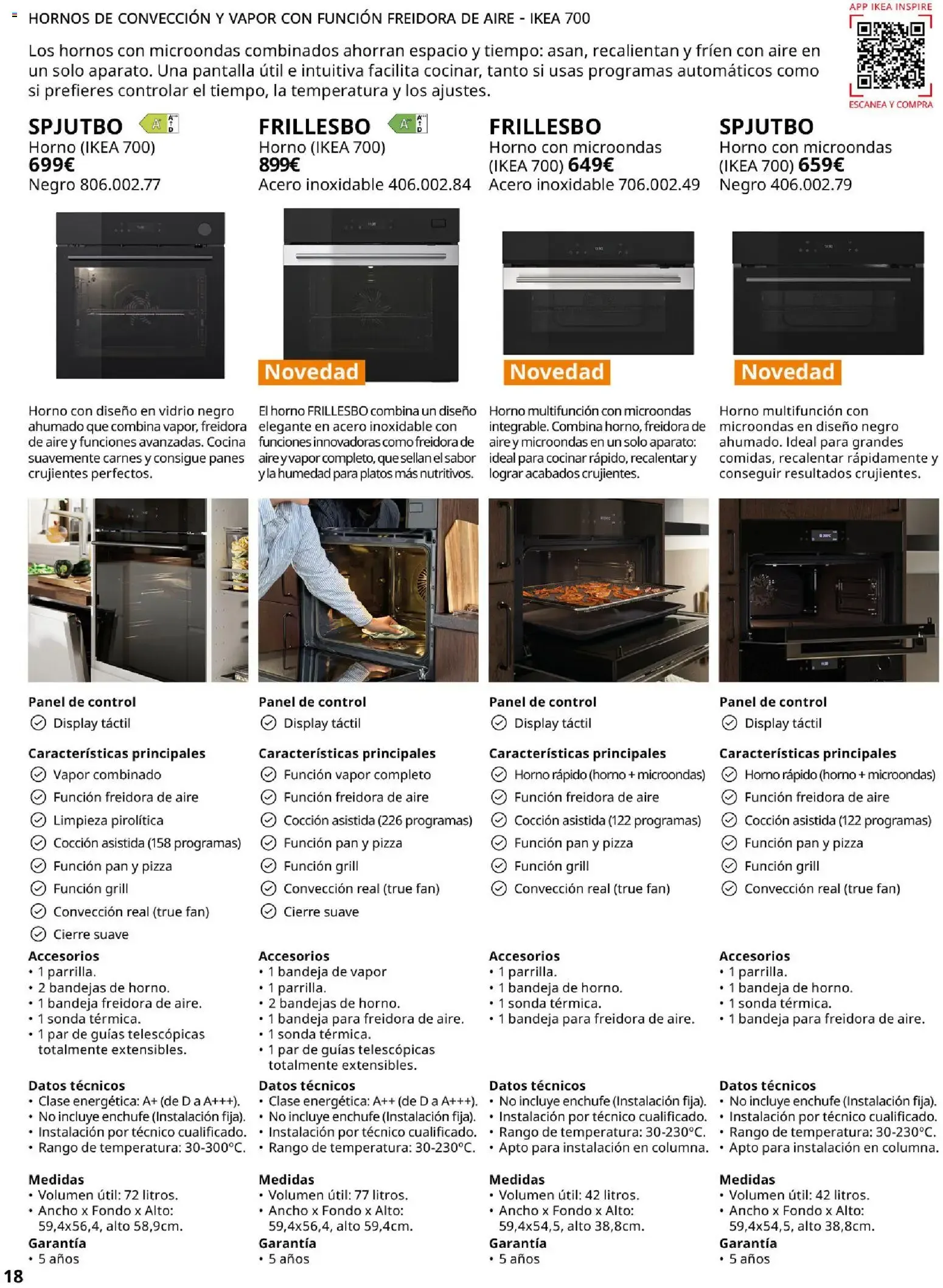 Catálogo de Guía de Compra Electrodomésticos IKEA 7 de mayo al 31 de agosto 2026 - Página 18