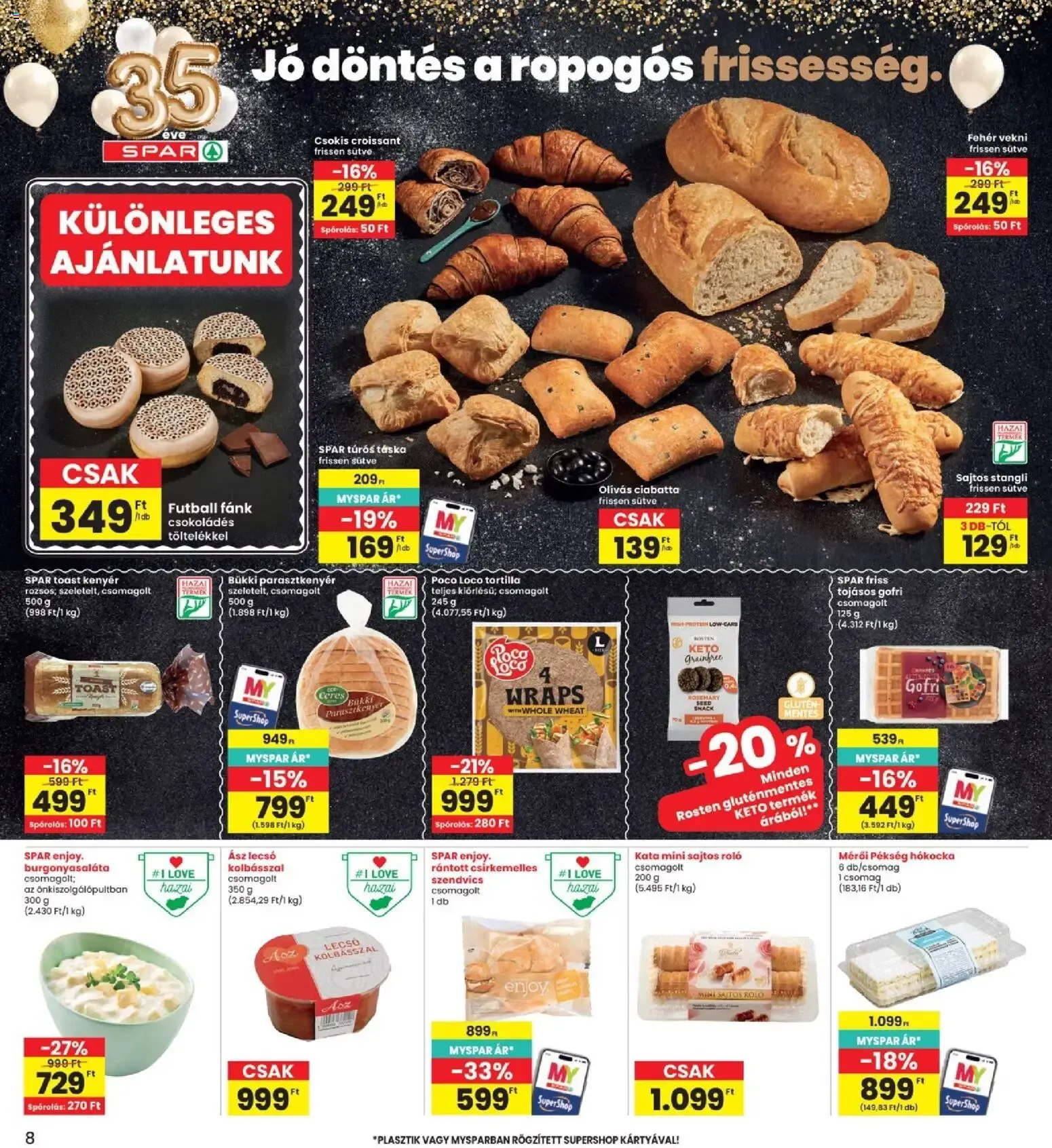 Katalógus Interspar akciós újság - 2026.07.16. -tól/töl > akció, lapozható szórólap 🛍️ július 16.-tól július 22.-ig 2026. - Oldal 8