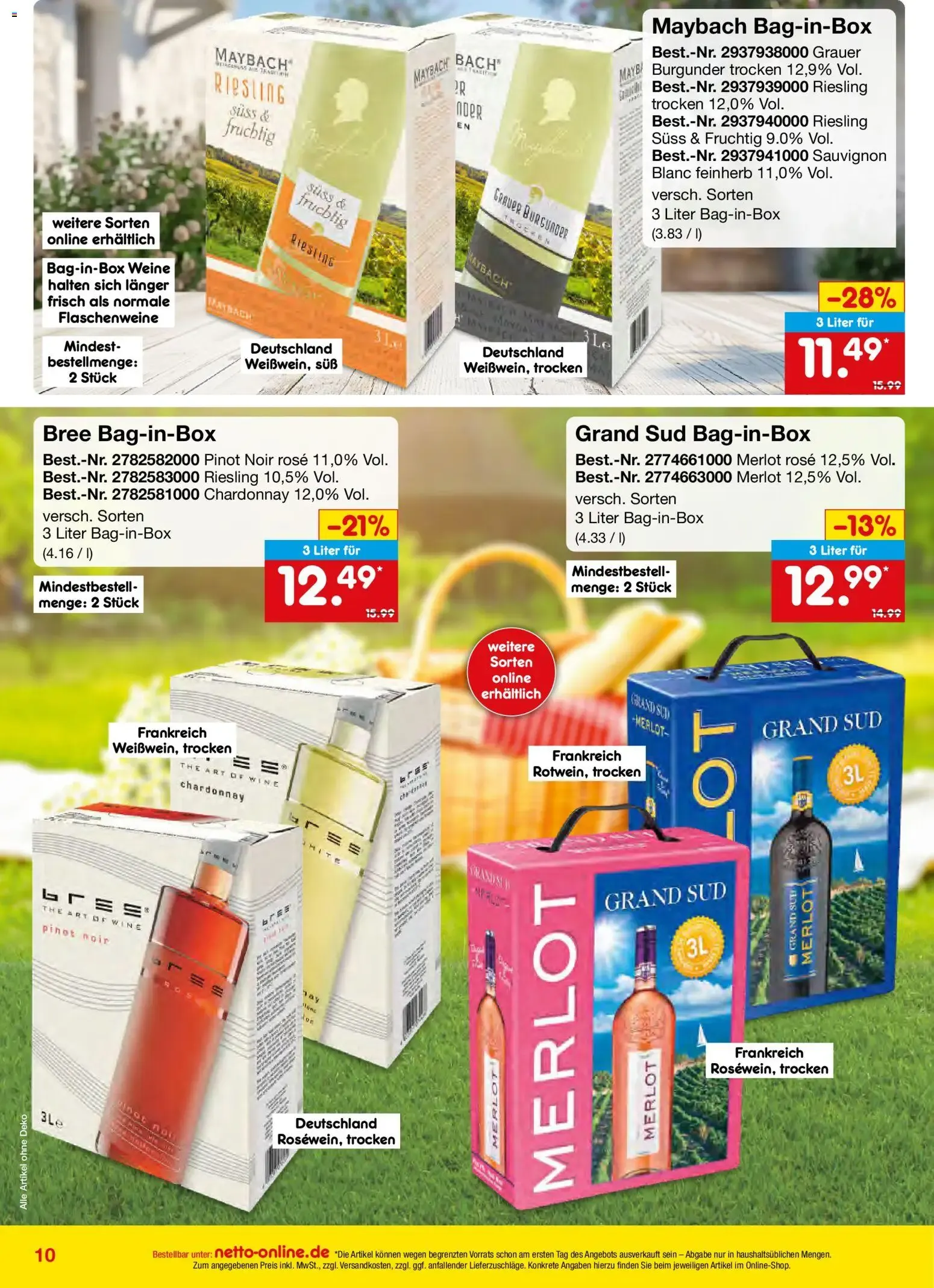 Netto Marken-Discount Online-Angebote August (ab 01.08.2026) » Angebote von 30. Juli bis 31. August 2026 - Prospekt seite 10