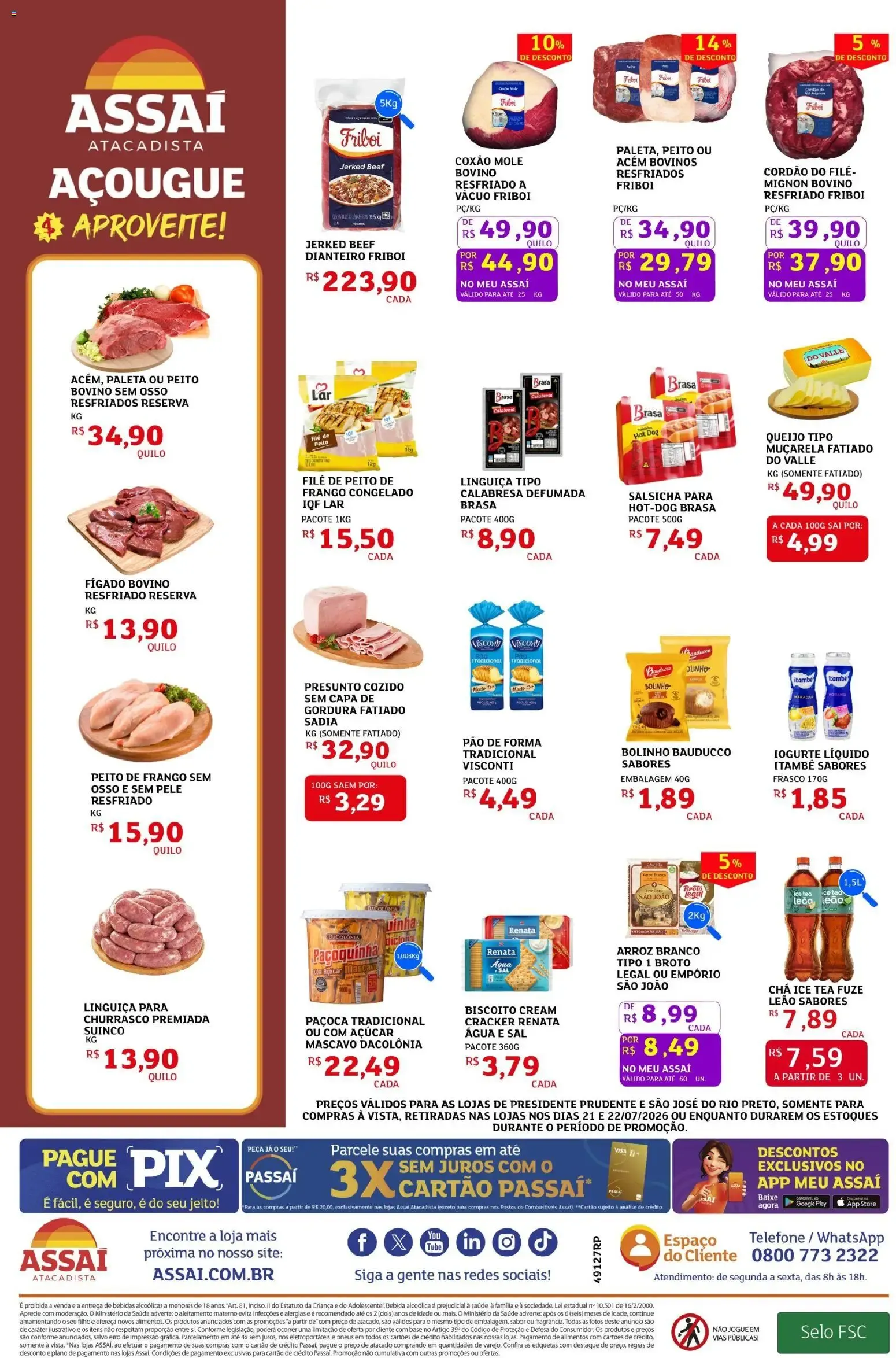 Encarte de Assaí Atacadista ofertas - SP de 21/07/2026 | Promoções Online 21 de julho até 22 de julho 2026 - Pagina 2