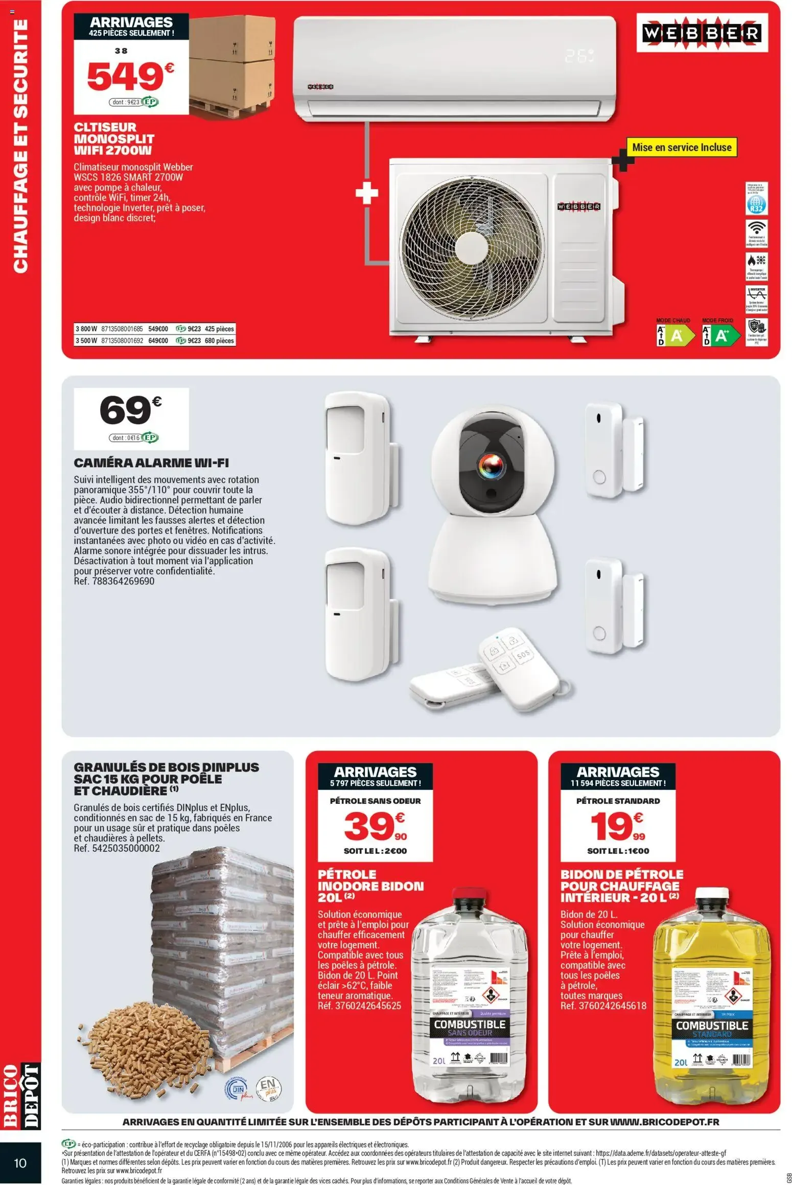 Brico Dépôt catalogue à partir du 11/09/2026 - promo en ligne du 11 septembre au 24 septembre 2026 - Catalogue page 10