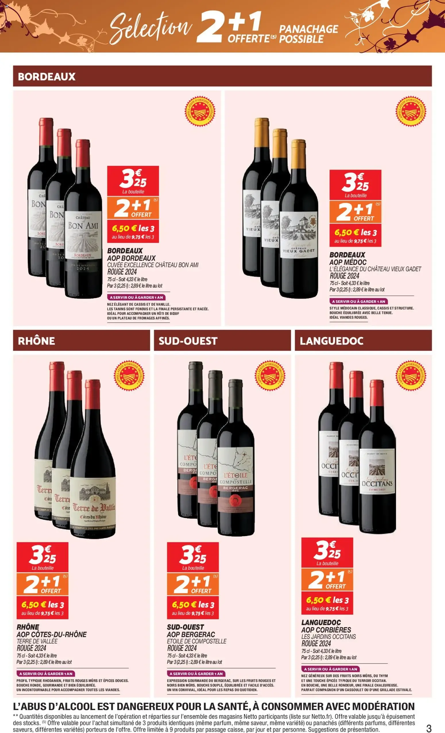 Netto Foire aux Vins d'automne du 8 septembre au 28 septembre 2026 - Catalogue page 3