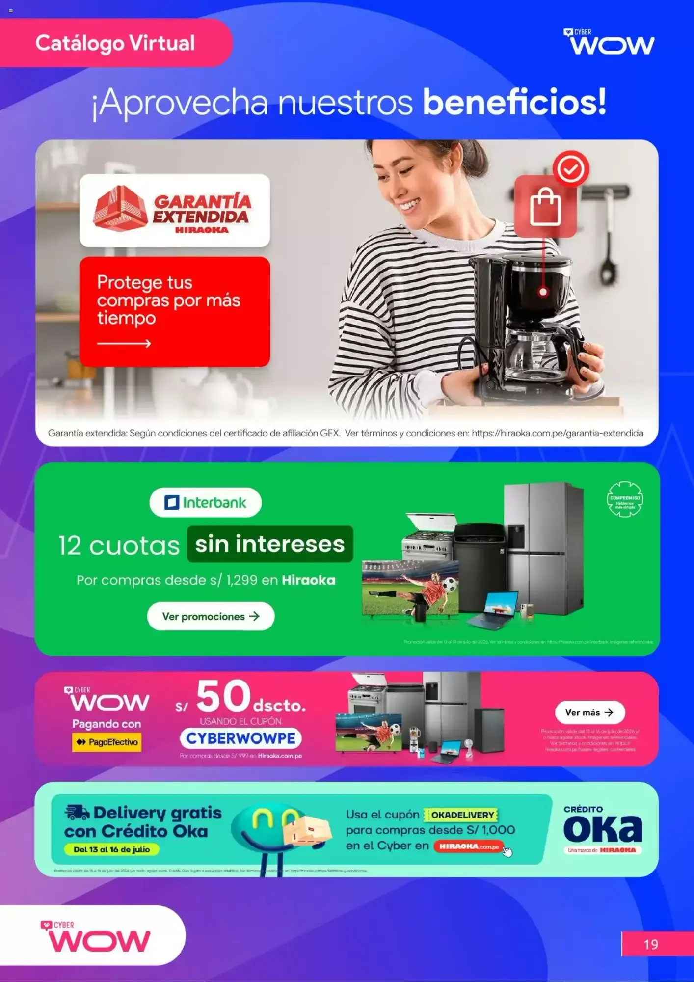 Catalogo de Catálogo Virtual Cyber WOW Hiraoka 13 de julio al 16 de julio 2026 - Pag 20