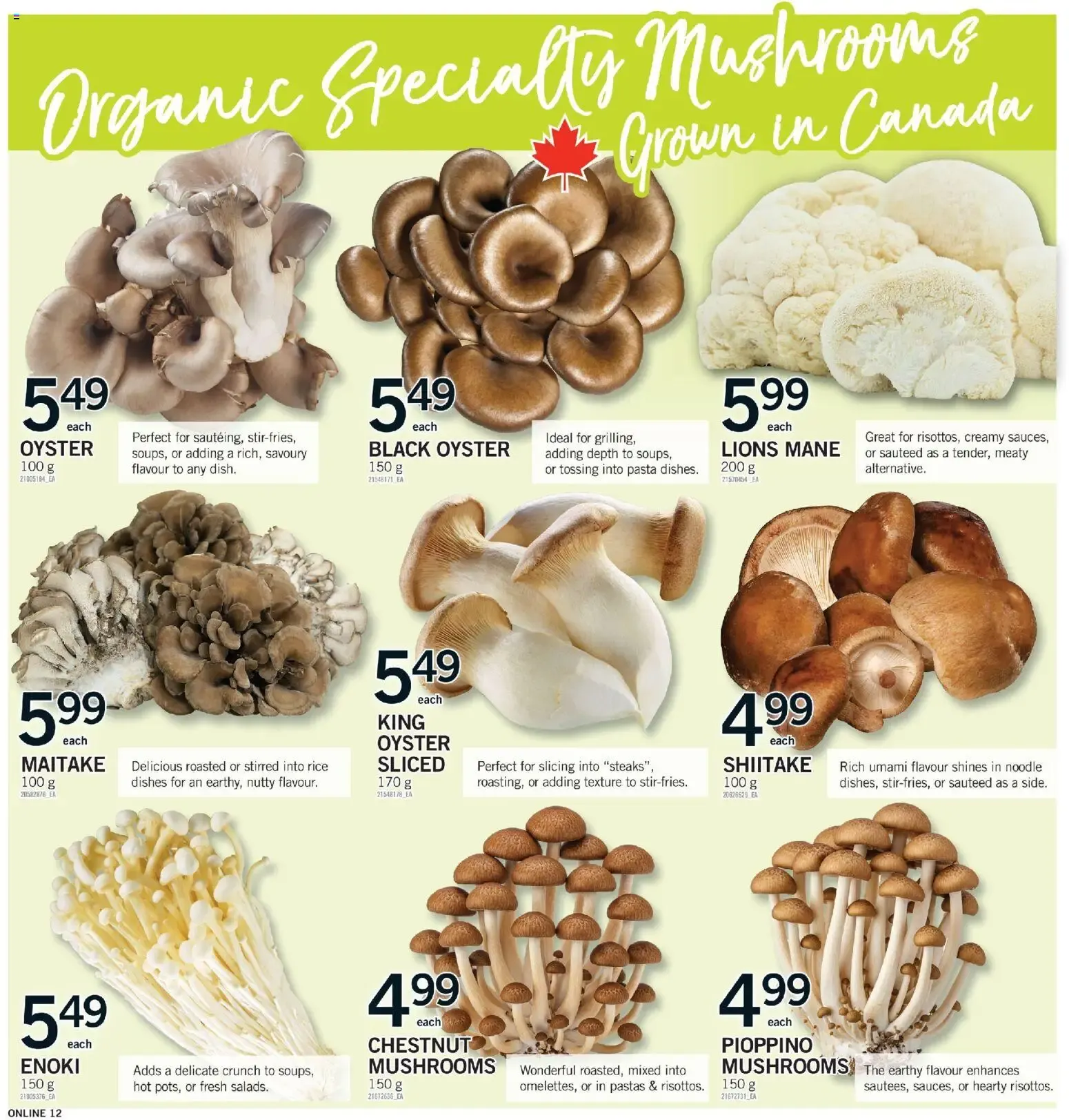 Fortinos weekly flyer / circulaire from Oct 29, 2026 > weekly specials & deals from October 29 to November 4 2026 - flyer page 12