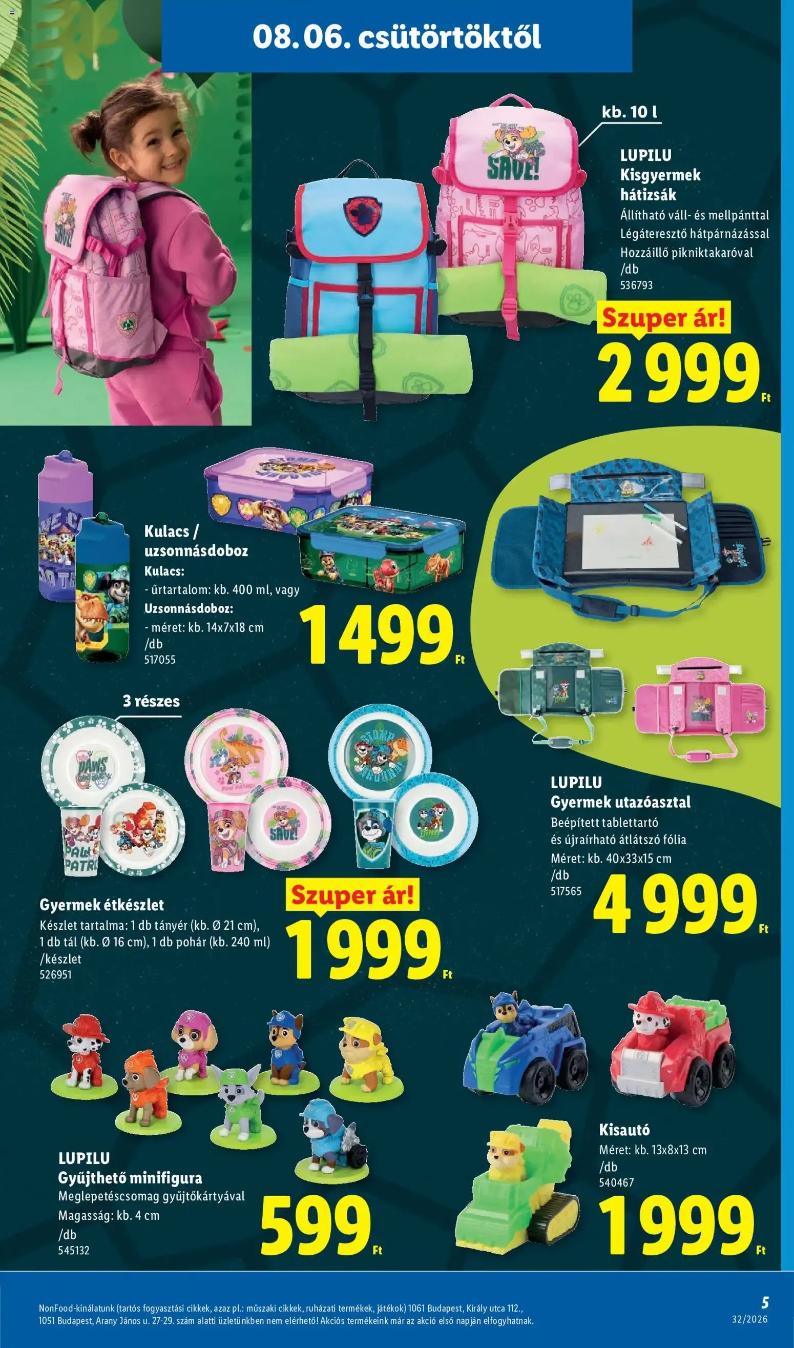 Katalógus Lidl Nonfood kínálatunk - 2026.08.06. -tól/töl > akció, lapozható szórólap 🛍️ augusztus 6.-tól augusztus 12.-ig 2026. - Oldal 5