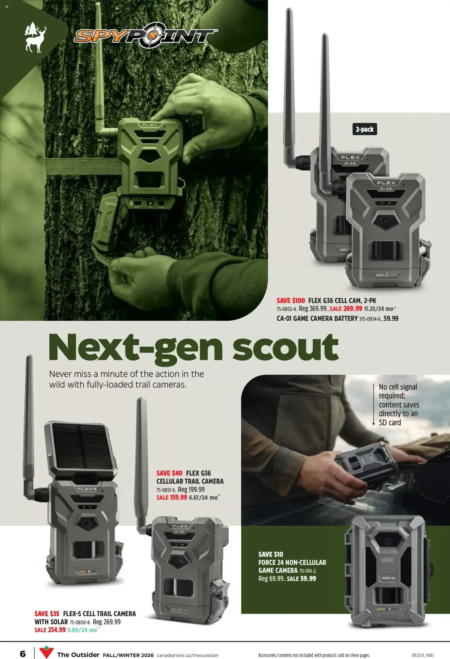 The Outsider - Your Fall Outdoor Guide (Canadian Tire) from August 27 to September 16 2026 - flyer page 6