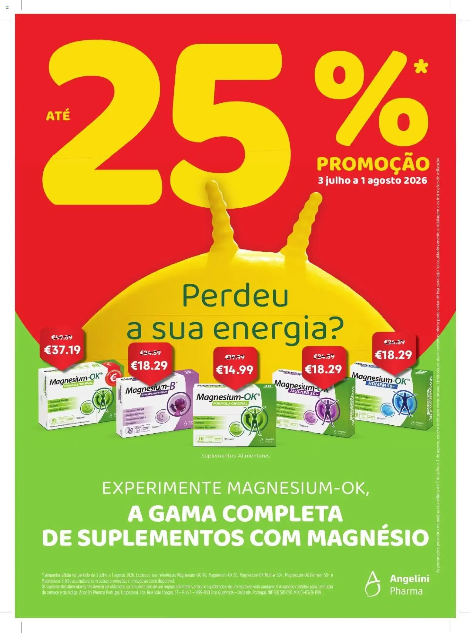 Folheto A Minha Saúde & Bem-Estar de 3 de julho até 1 de agosto 2026 - Pagina 12