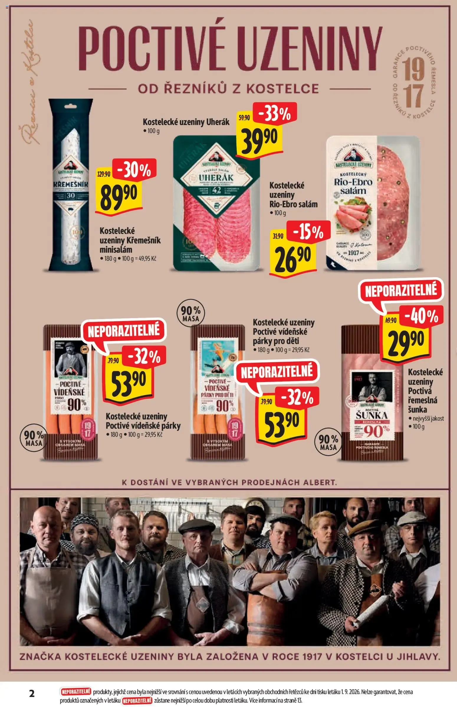 Albert katalog - Supermarket od 09.09.2026 - Akční leták - 9. září 22. září 2026 - Page 2