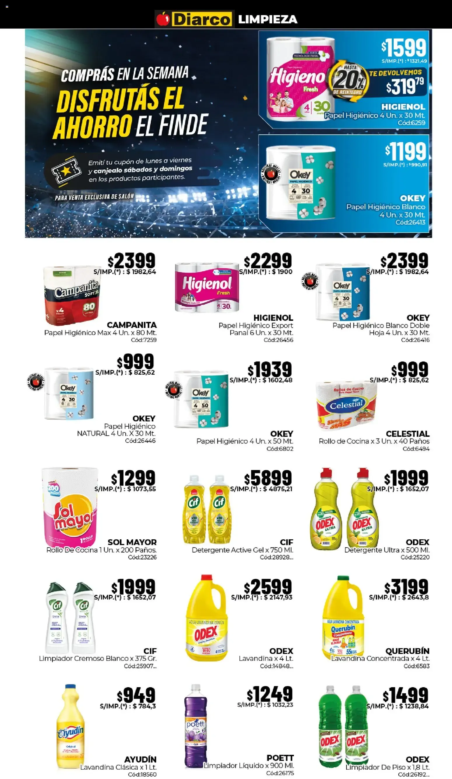 Ofertas de Diarco - Ahorros Mundiales 22 de junio al 26 de junio 2026 - Página 15 del catálogo