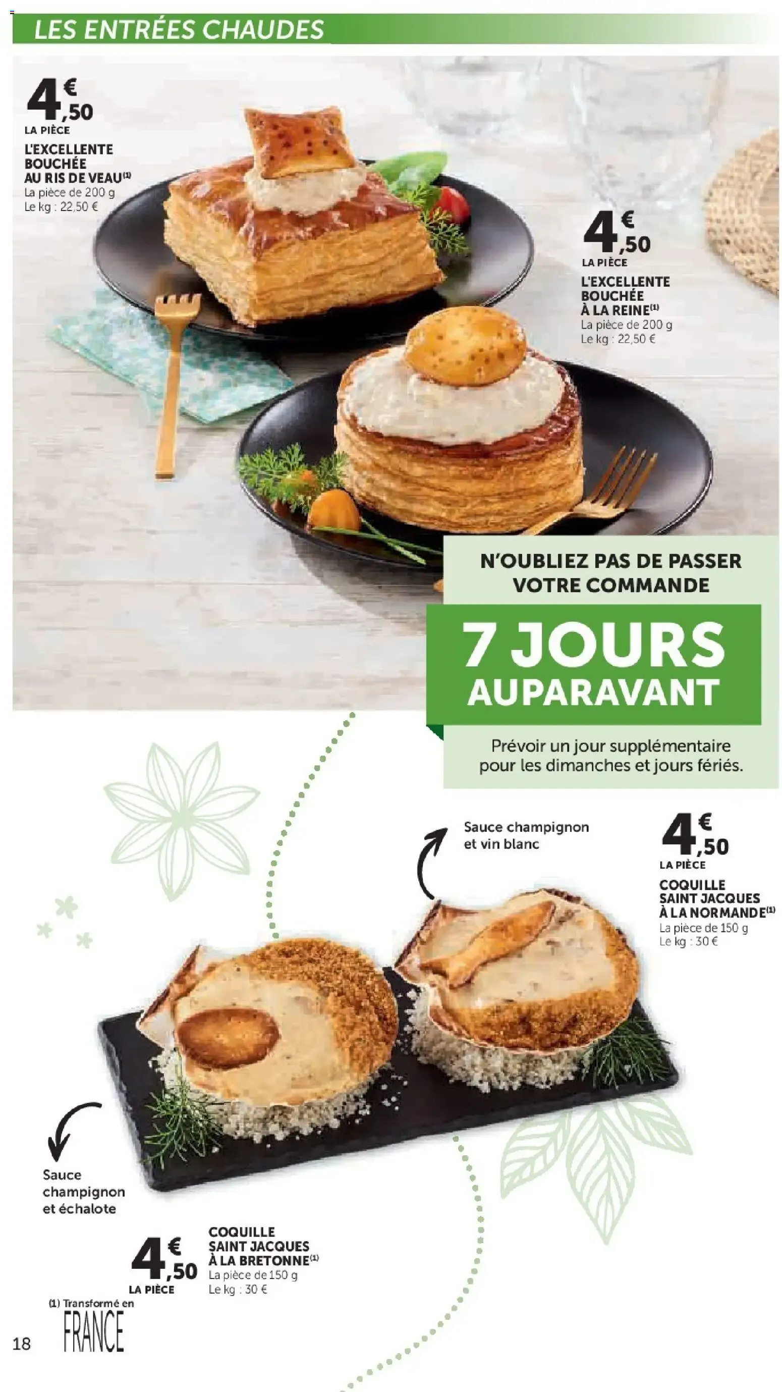 U traiteur - La Carte Printemps-Été du 3 mars au 4 octobre 2026 - Catalogue page 17