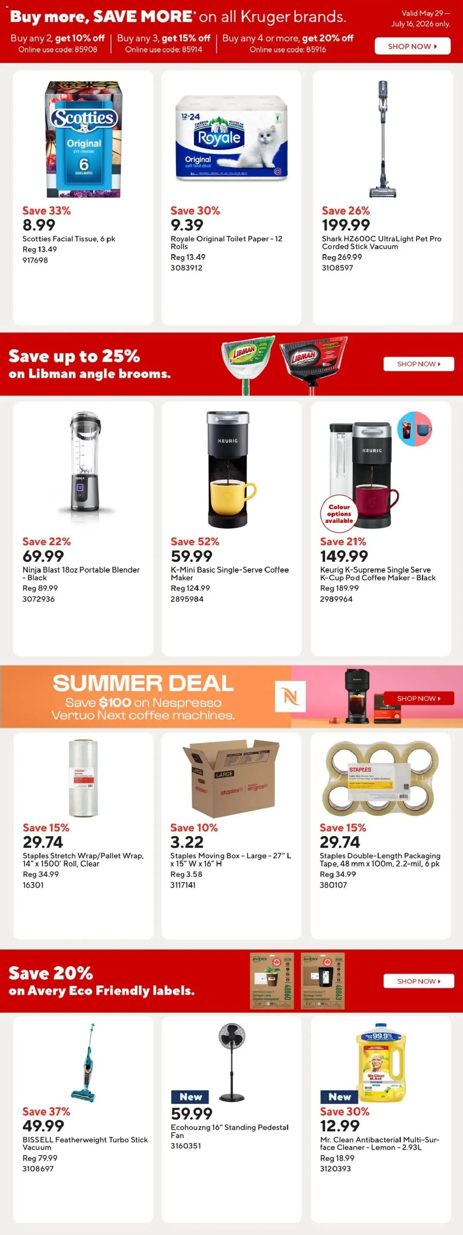 Staples Easy Deal Days from June 19 to June 26 2026 - flyer page 15
