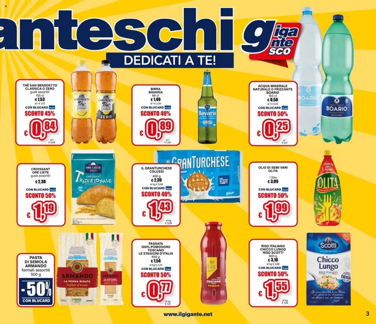 Il Gigante - Sconti Giganteschi da 30 luglio a 12 agosto di 2026 - Pagina del volantino 3