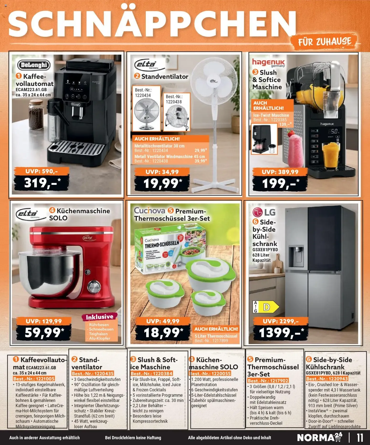 Norma Bestellmagazin Juli 2026 (ab 01.07.2026) zum blättern » Angebote von 1. Juli bis 31. Juli 2026 - Prospekt seite 11