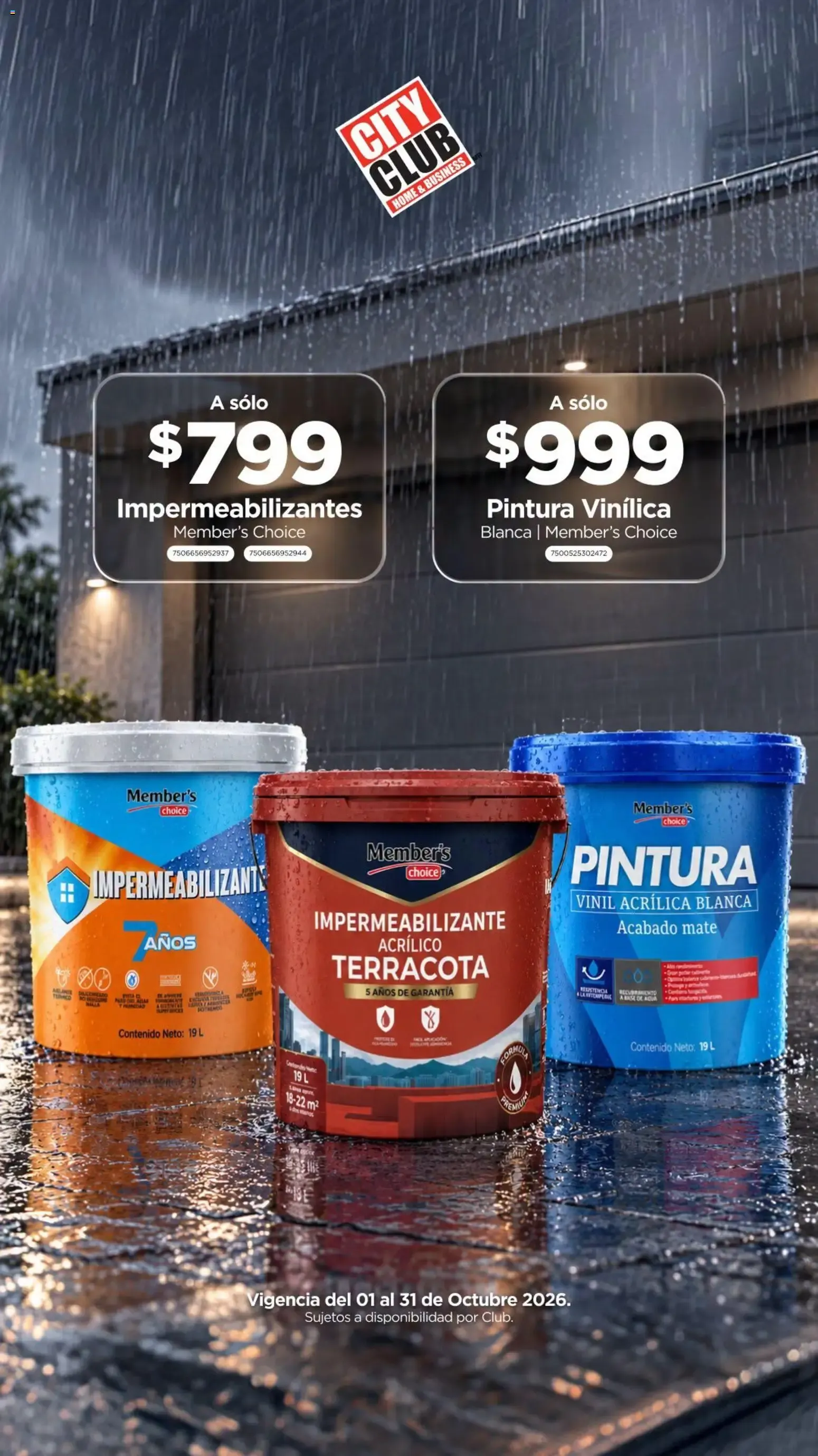 Catálogo de City Club catálogo Protege tu casa en la temporada de lluvia (01/10/2026 - 31/10/2026) - catálogo en línea 1 de octubre al 31 de octubre 2026 - Pagina 2
