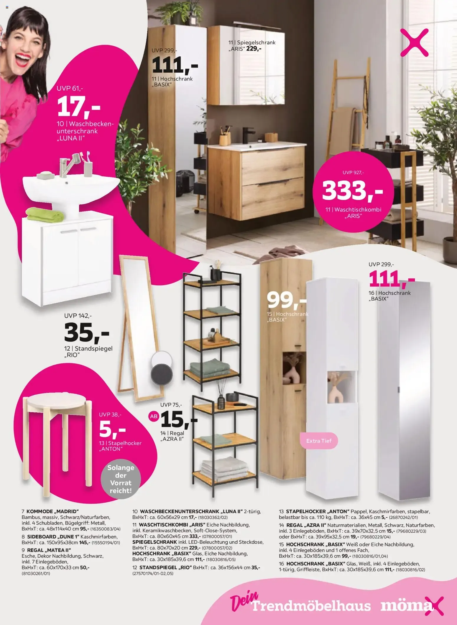 Mömax Pink Shopping: 25% en muebles y 20% en otros productos von 31. August bis 29. September 2026 - Prospekt seite 11