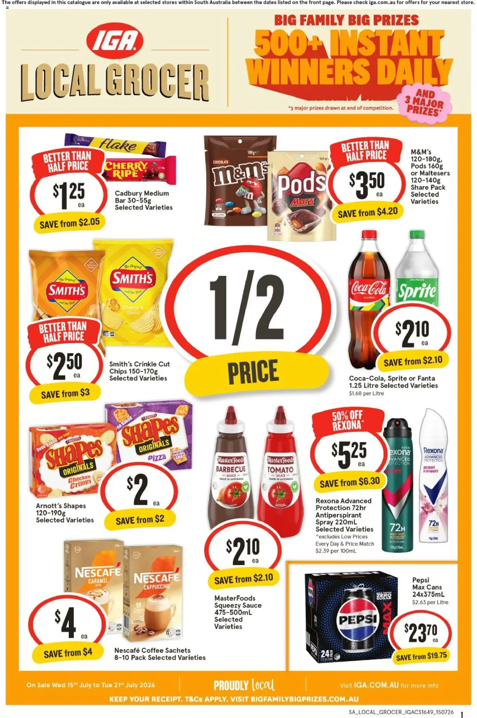 IGA Local Grocer - Catalogue valid from 15 July to 21 July 2026 - page 1