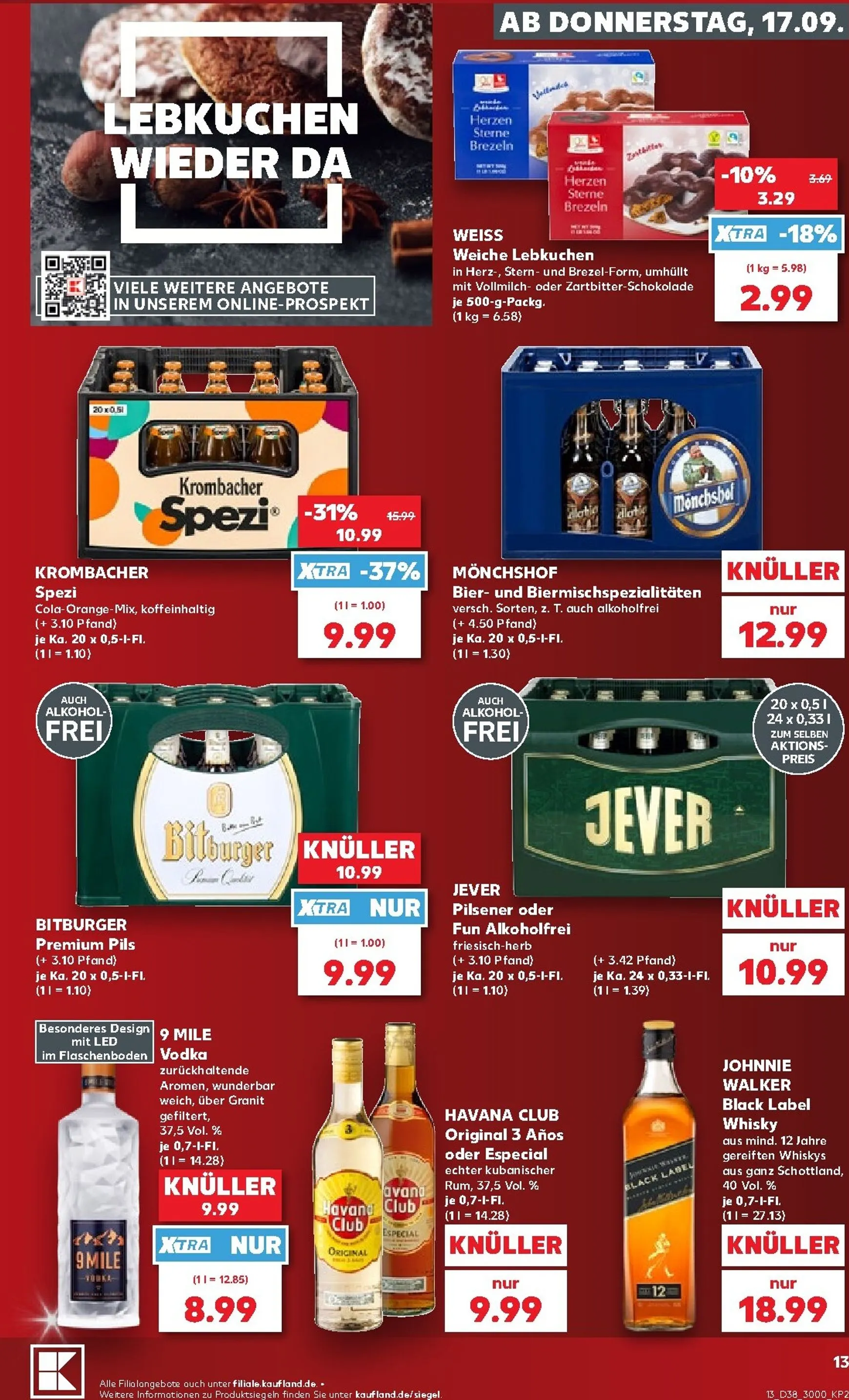 Neuer Kaufland Prospekt – von Donnerstag 17.09.2026 bis Mittwoch 23.09.2026 von 17. September bis 23. September 2026 - Prospekt seite 14