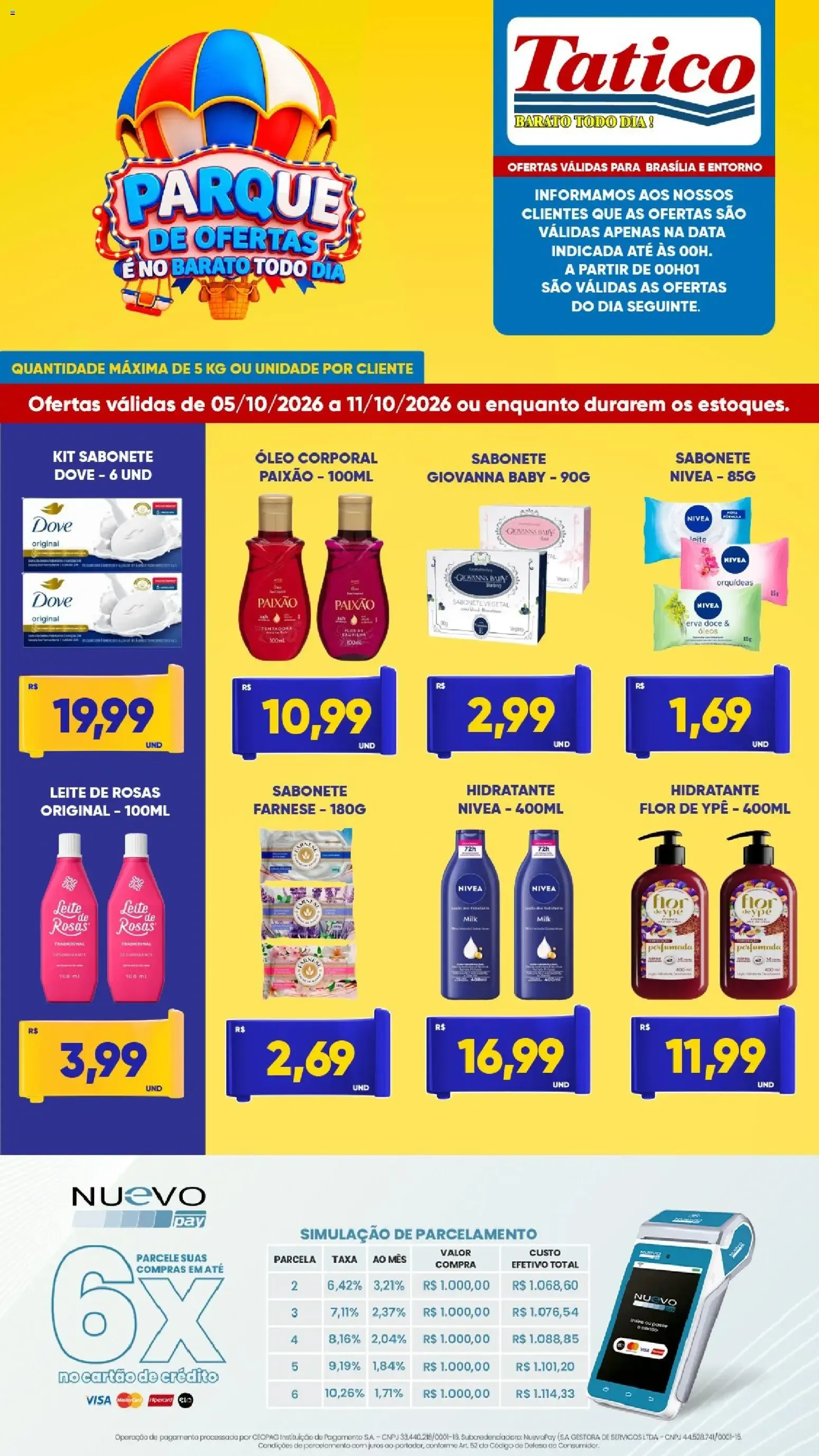 Encarte de Tatico - Ofertas da semana de 05/10/2026 | Promoções Online 5 de outubro até 11 de outubro 2026 - Pagina 7