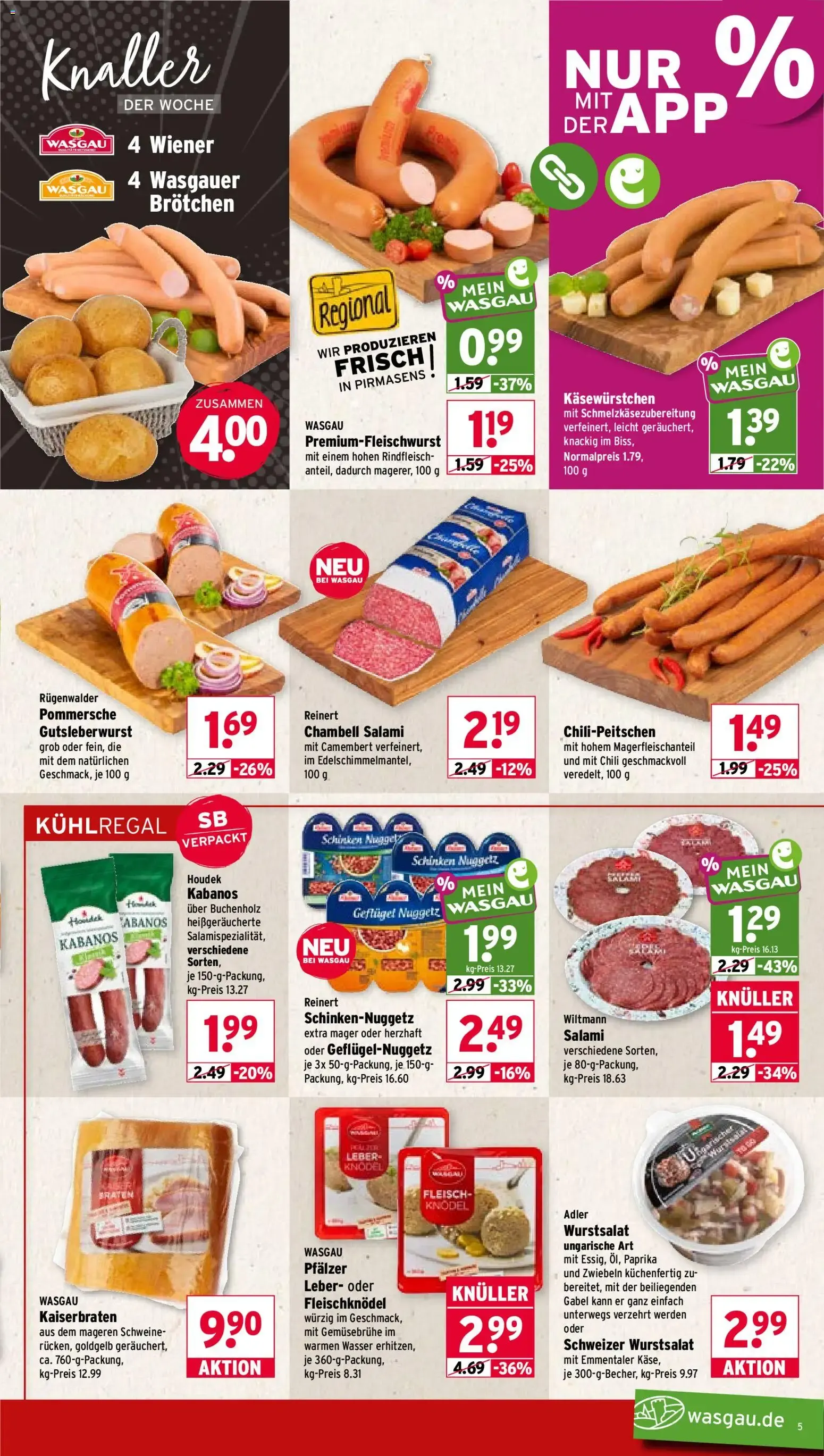 Wasgau Prospekt (ab 12.10.2026) zum Blättern von 12. Oktober bis 17. Oktober 2026 - Prospekt seite 5