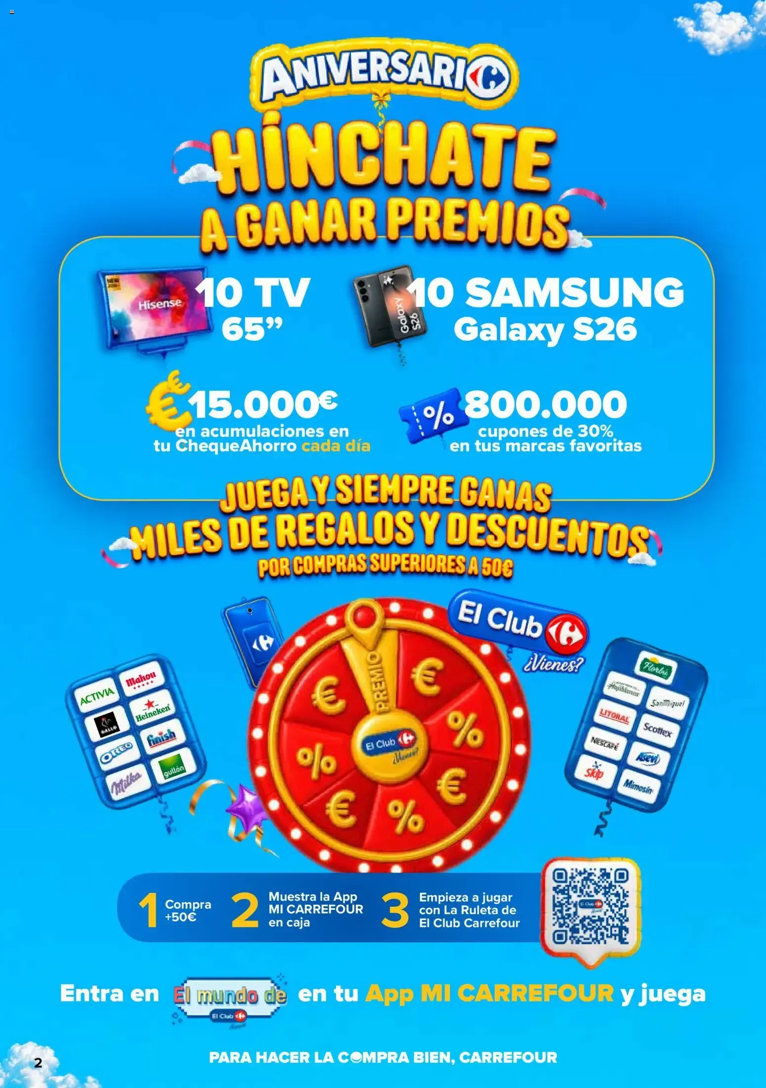 Catálogo de Folleto Carrefour Aniversario 24 de septiembre al 12 de octubre 2026 - Página 2