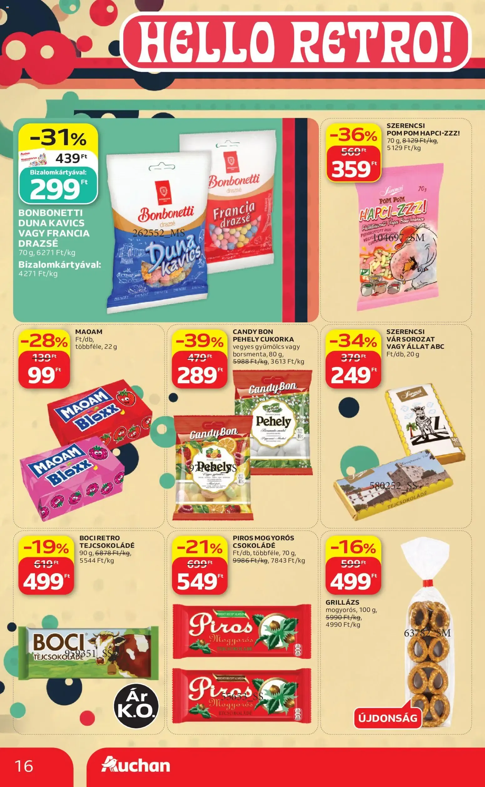 Katalógus Auchan akciós újság - 2026.08.06. -tól/töl > akció, lapozható szórólap 🛍️ augusztus 6.-tól augusztus 12.-ig 2026. - Oldal 16
