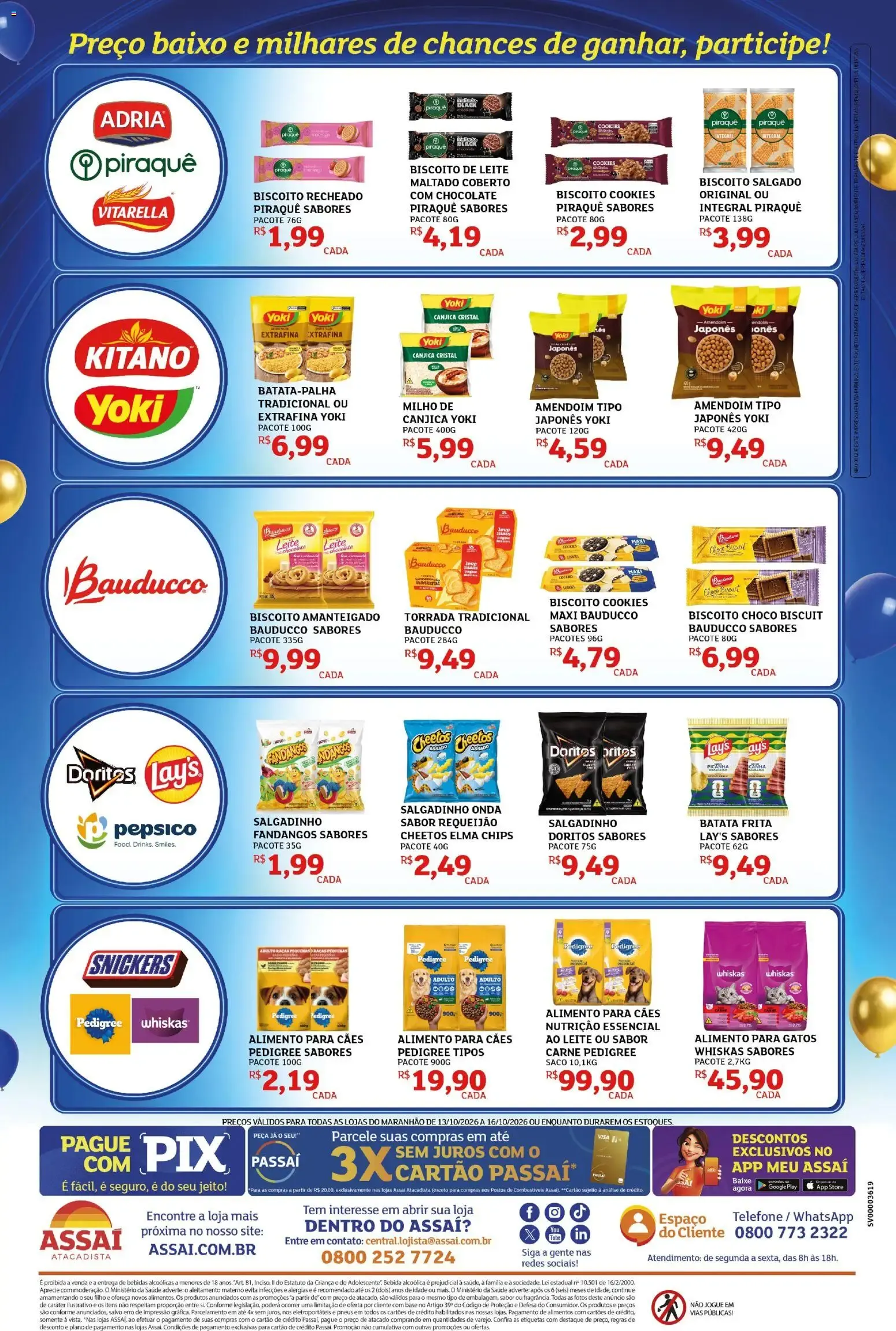 Encarte de Assaí Atacadista: O Sucesso Voltou, Compras Grátis 13 de outubro até 16 de outubro 2026 - Pagina 4