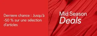 Última oportunidad: Hasta -50% en selección de artículos / Mid Season Deals