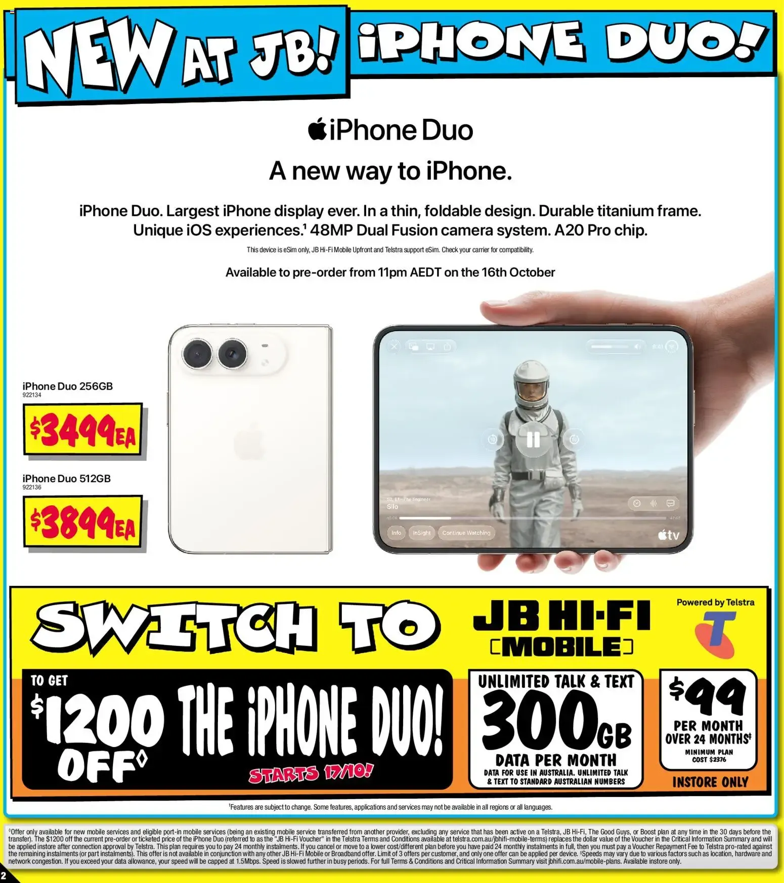 JB Hi-Fi catalogue - 15/10/2026 > weekly / monthly specials - Catalogue valid from 15 October to 28 October 2026 - page 2