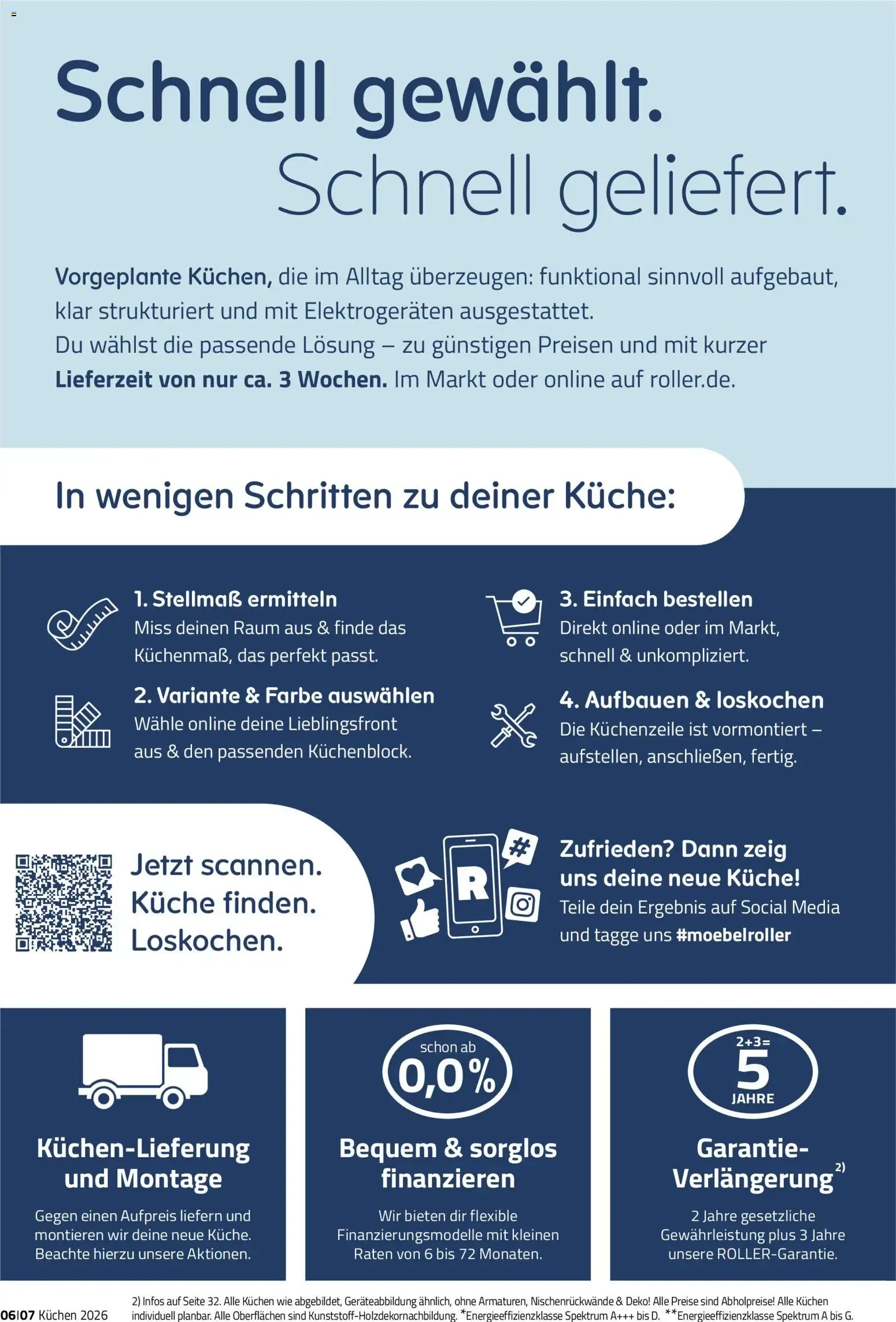 ROLLER Küchen 2026 von 19. März bis 28. November 2026 - Prospekt seite 6