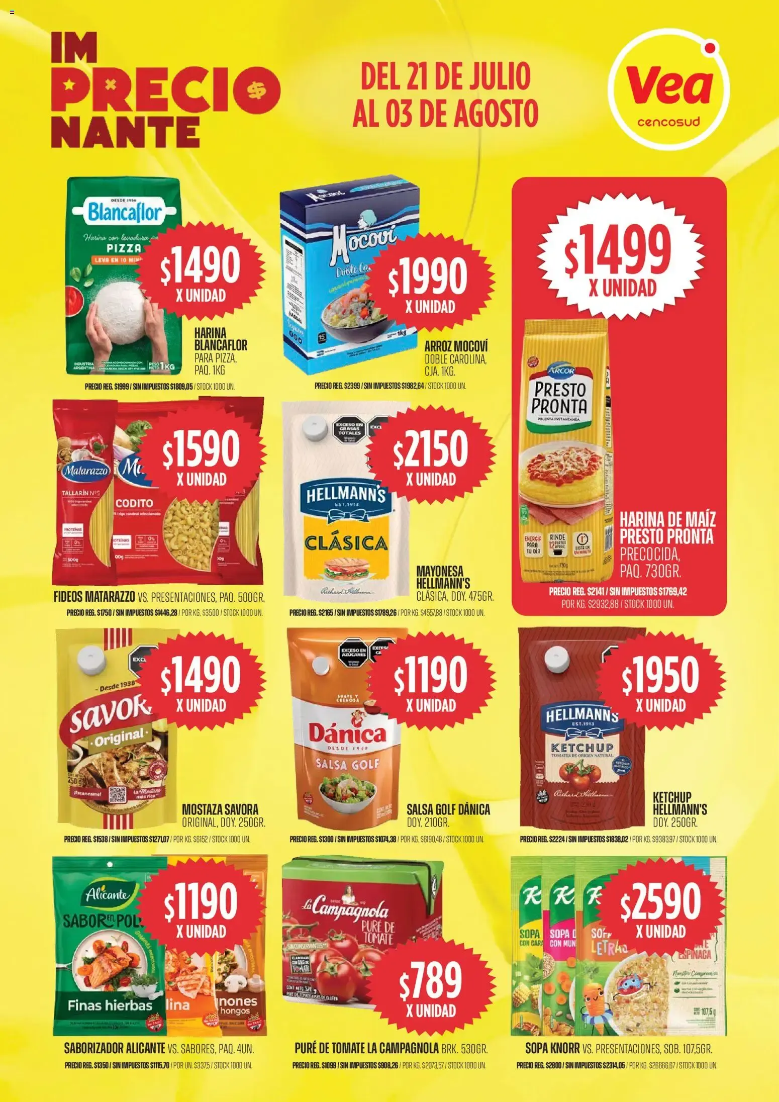 Ofertas de Vea IM PRECIO NANTE 21 de julio al 3 de agosto 2026 - Página 6 del catálogo