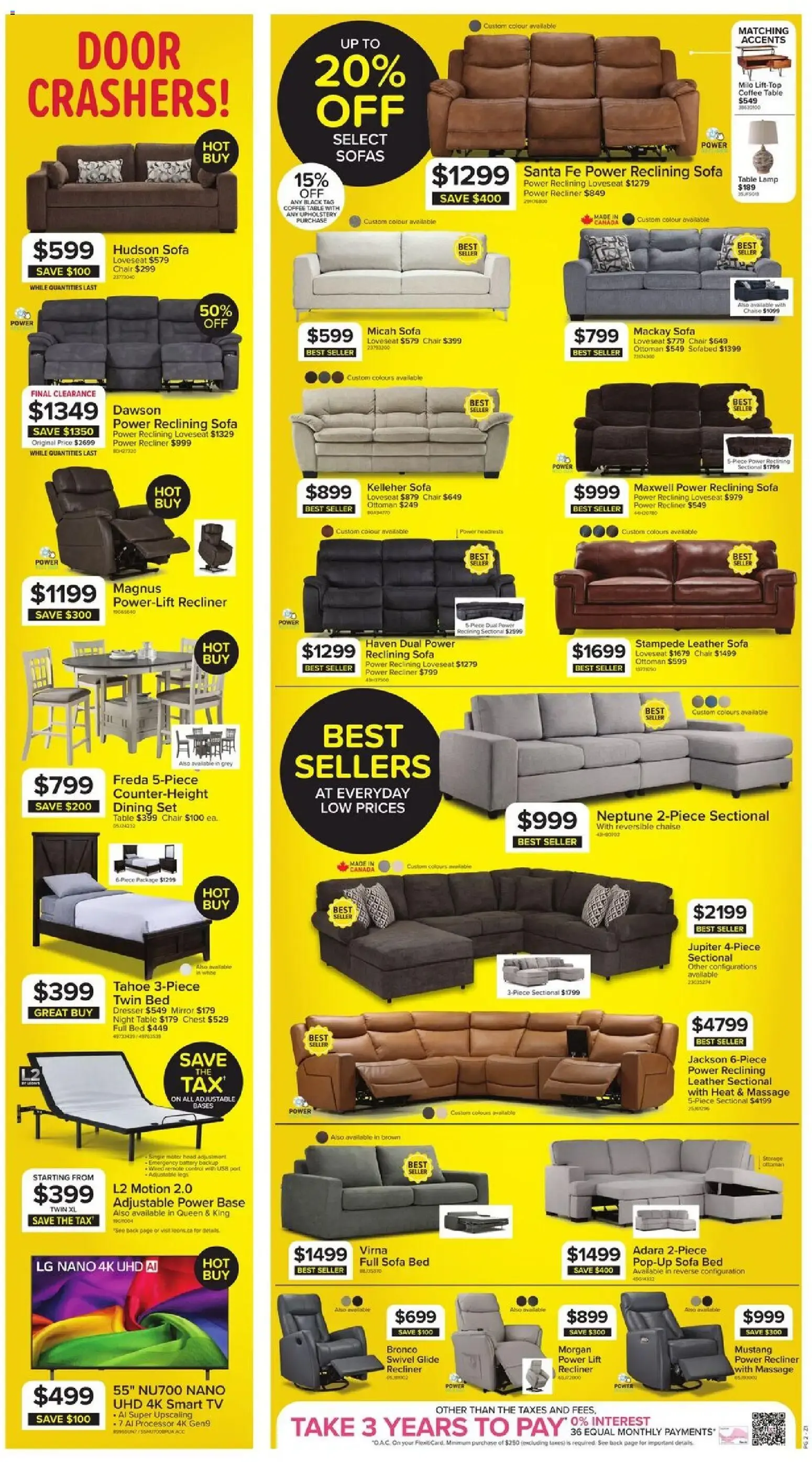 Leon's weekly flyer / circulaire from Aug 6, 2026 > weekly specials & deals from August 6 to August 12 2026 - flyer page 2