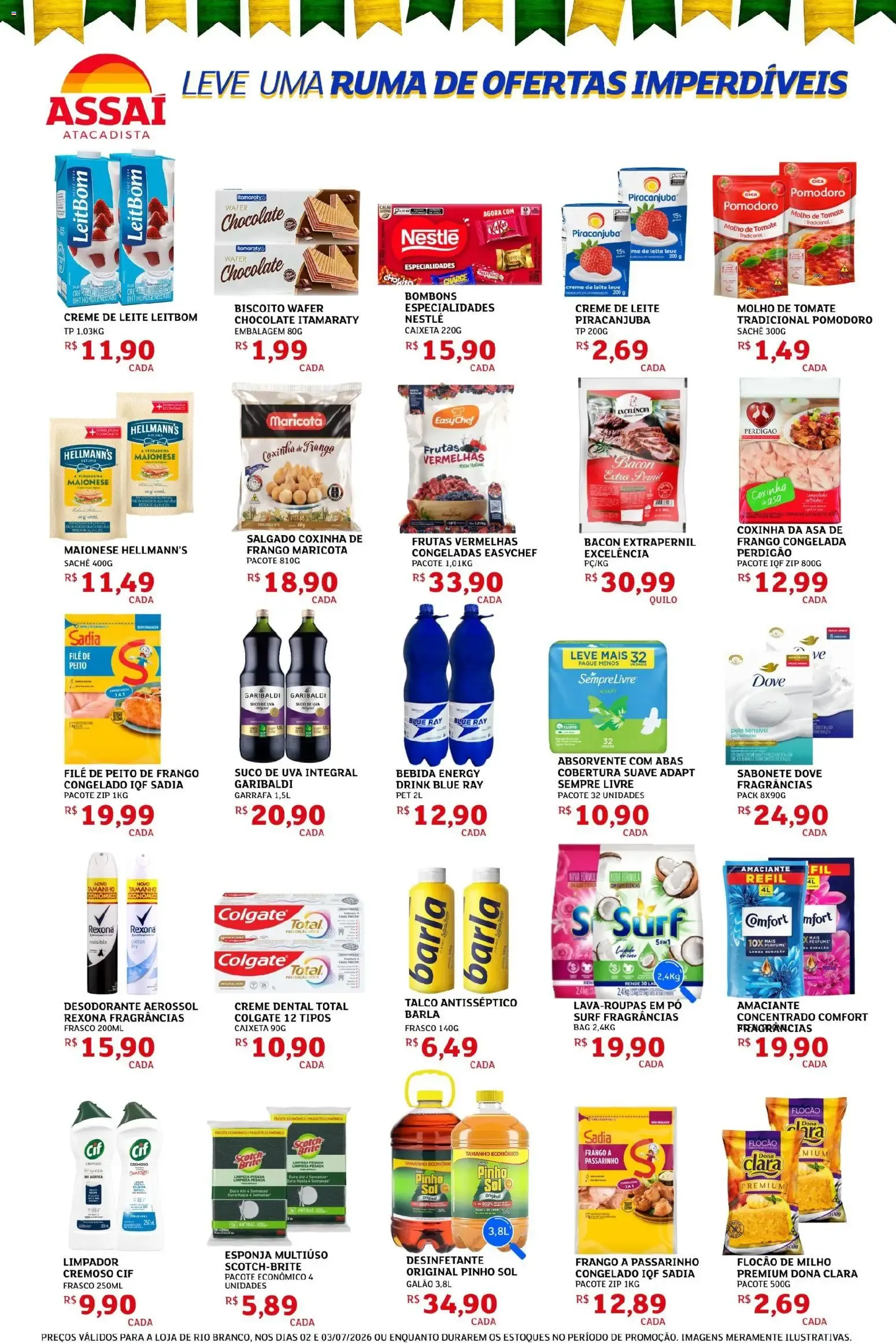 Encarte de Assaí Atacadista ofertas - AC de 02/07/2026 | Promoções Online 2 de julho até 3 de julho 2026 - Pagina 2