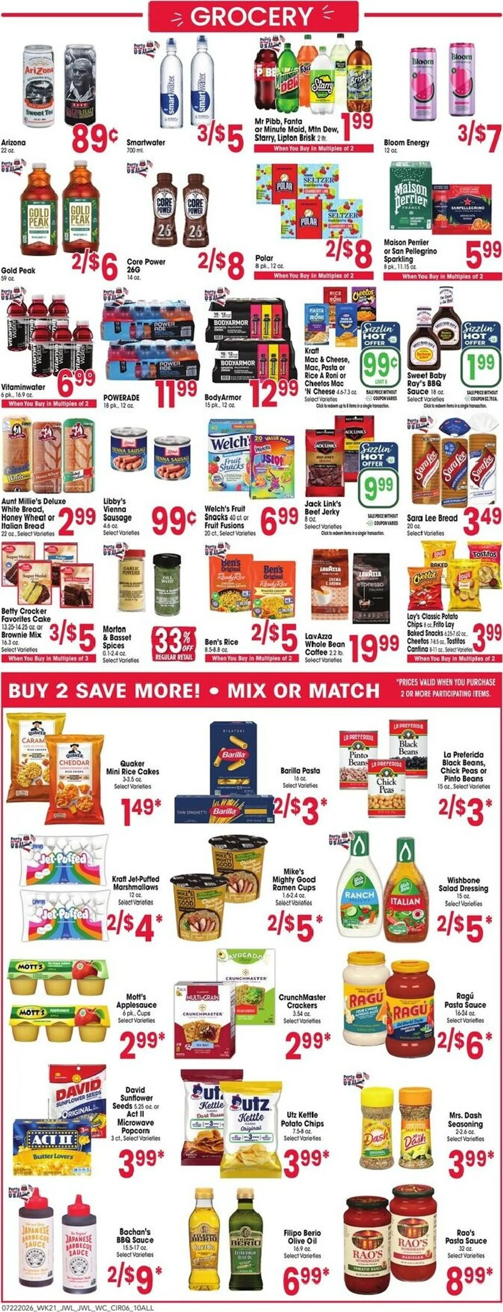 Weekly ad Jewel Osco Flyer from July 22 to July 28 2026 - Page 6