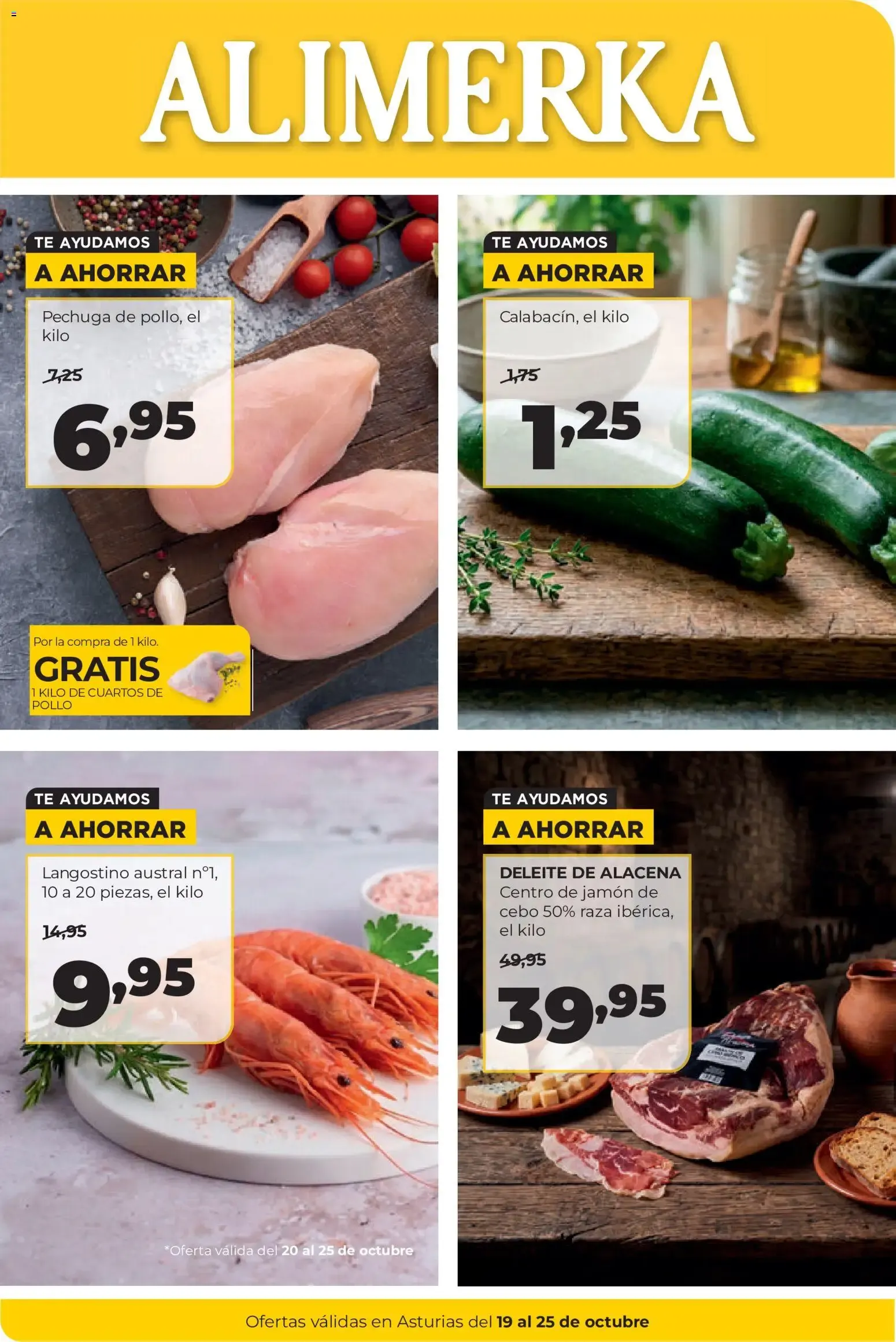 Catálogo de Alimerka folleto del 19/10/2026 | Catálogo 19 de octubre al 25 de octubre 2026 - Página 1