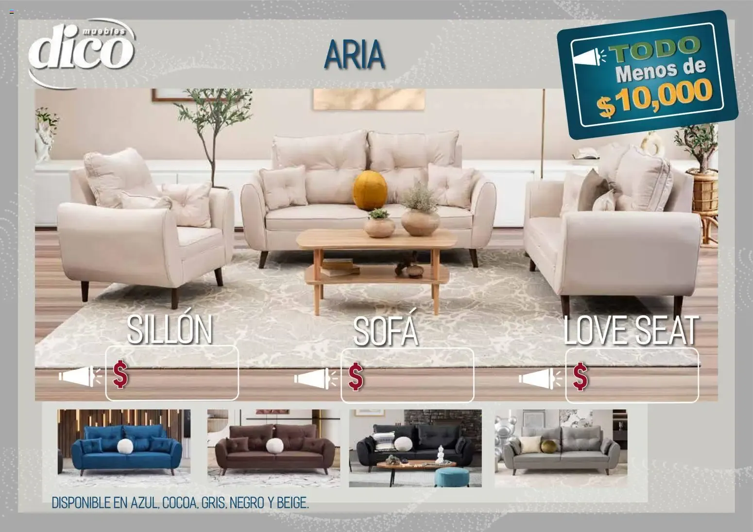 Catálogo de Muebles Dico: TODO Menos de $10,000 9 de abril al 31 de diciembre 2026 - Pagina 36