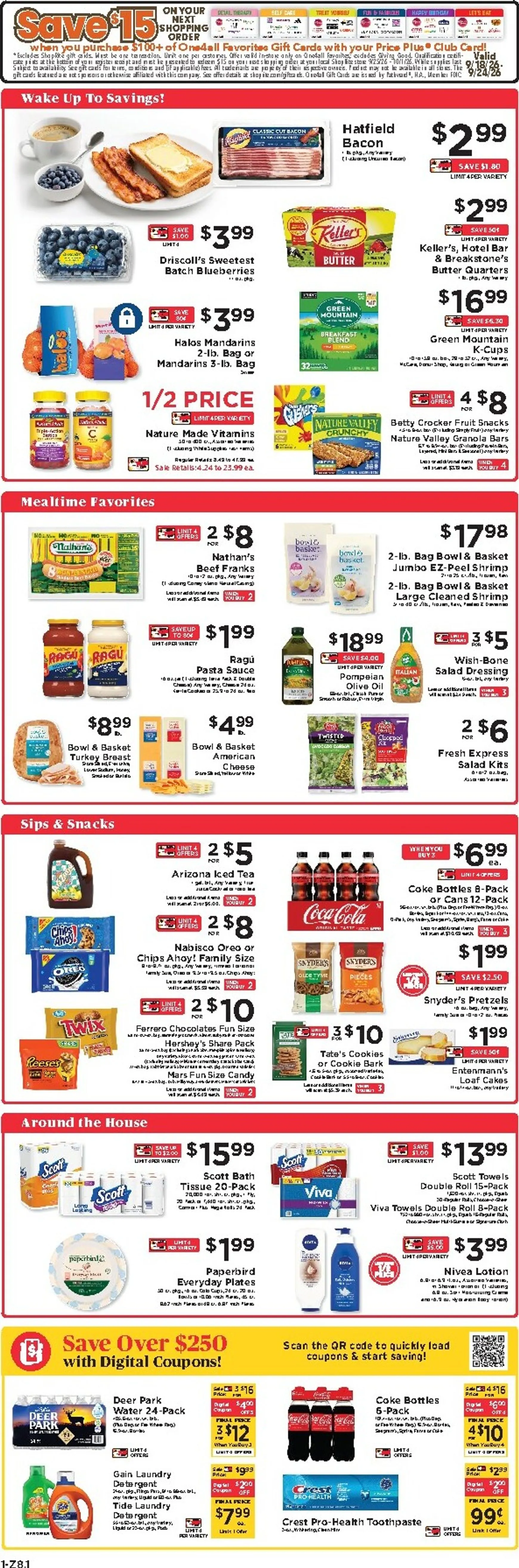 Weekly ad Current ShopRite leaflet valid from Friday 09/18/2026 to Thursday 09/24/2026 from September 18 to September 24 2026 - Page 2