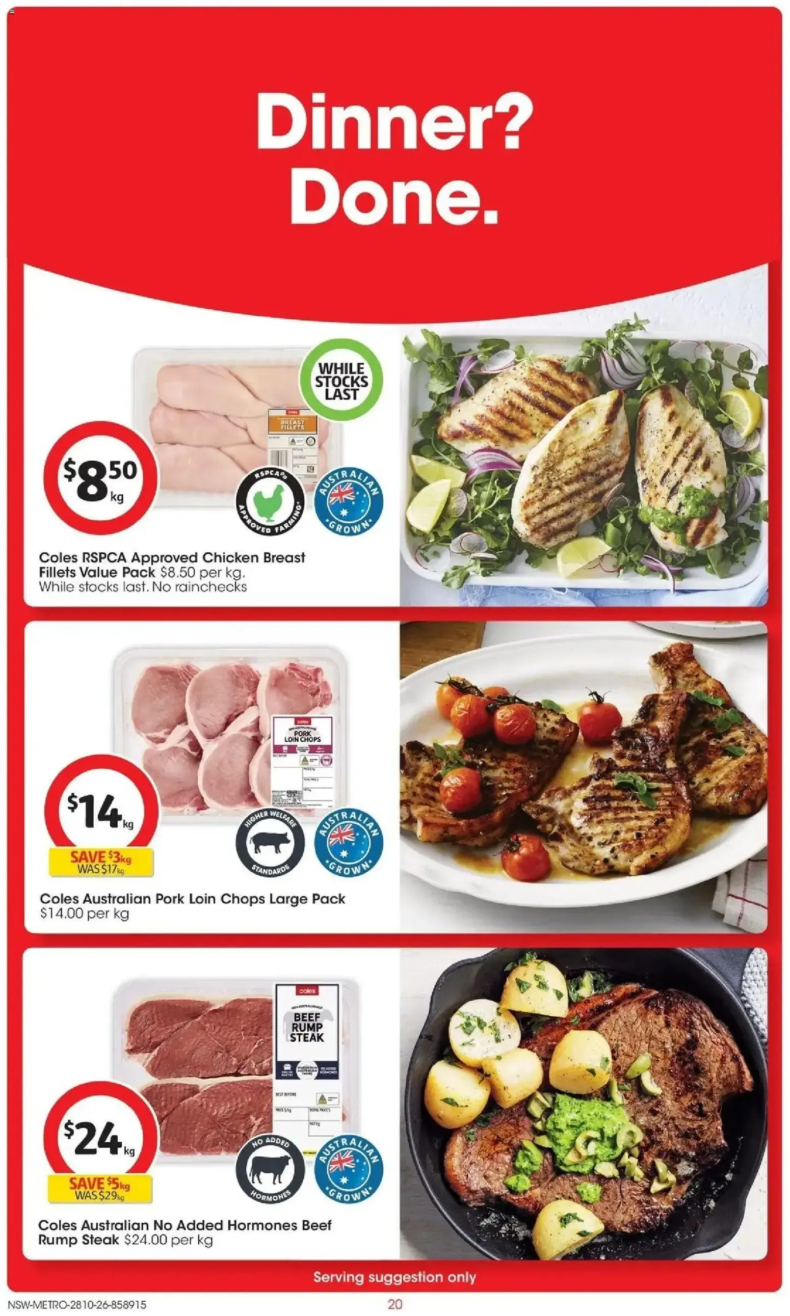 Coles Halloween 👻 catalogue from 28/10/2026 - Catalogue valid from 28 October to 3 November 2026 - page 20