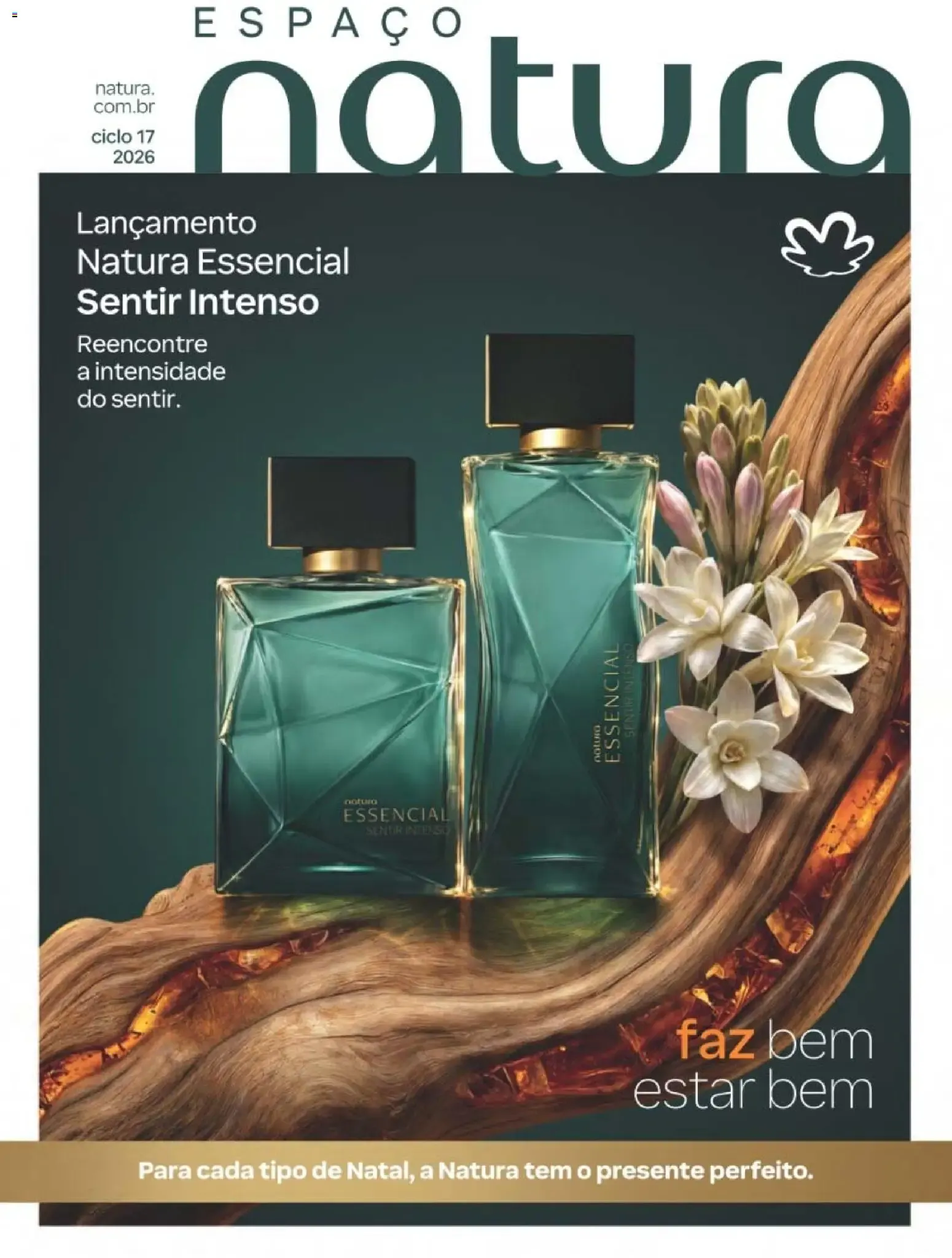 Encarte de Lançamento Natura Essencial Sentir Intenso 3 de novembro até 29 de novembro 2026 - Pagina 1