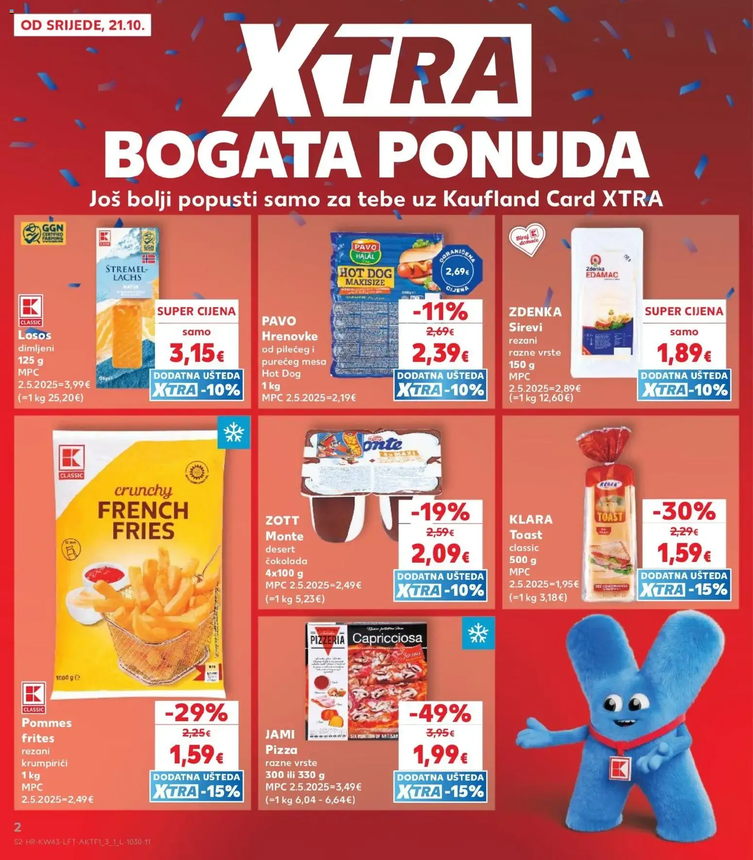 Katalog Kaufland Katalog novi od 21.10.2026 na listanje > letak digitalni od 21. listopada do 27. listopada 2026. - Pregled Stranica 2