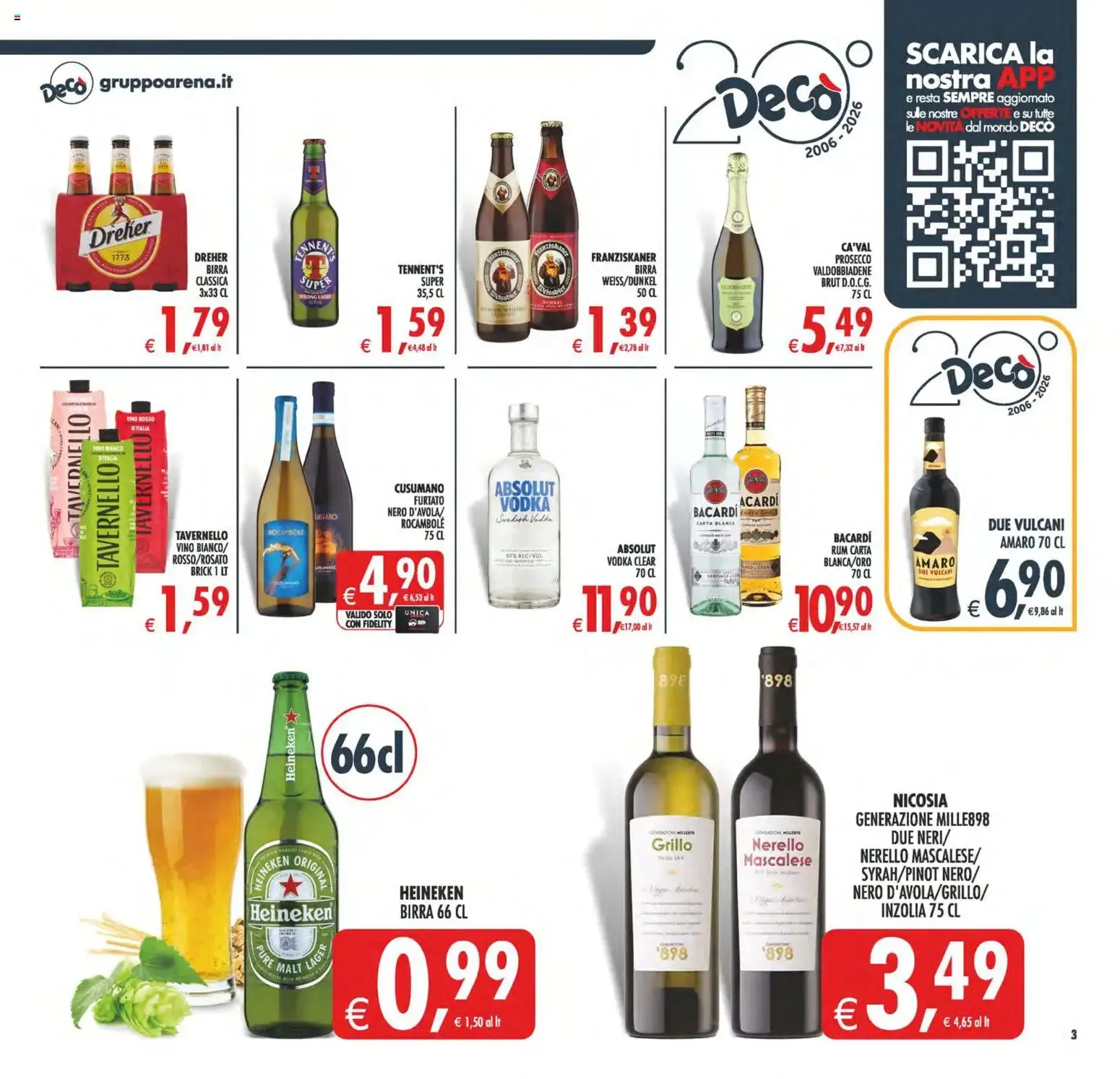 Nuovo Decò volantino Maxistore, Supermercati, Local Sicilia dal 31/07/2026 > offerte anteprima 🛍️ da 31 luglio a 10 agosto di 2026 - Pagina del volantino 3