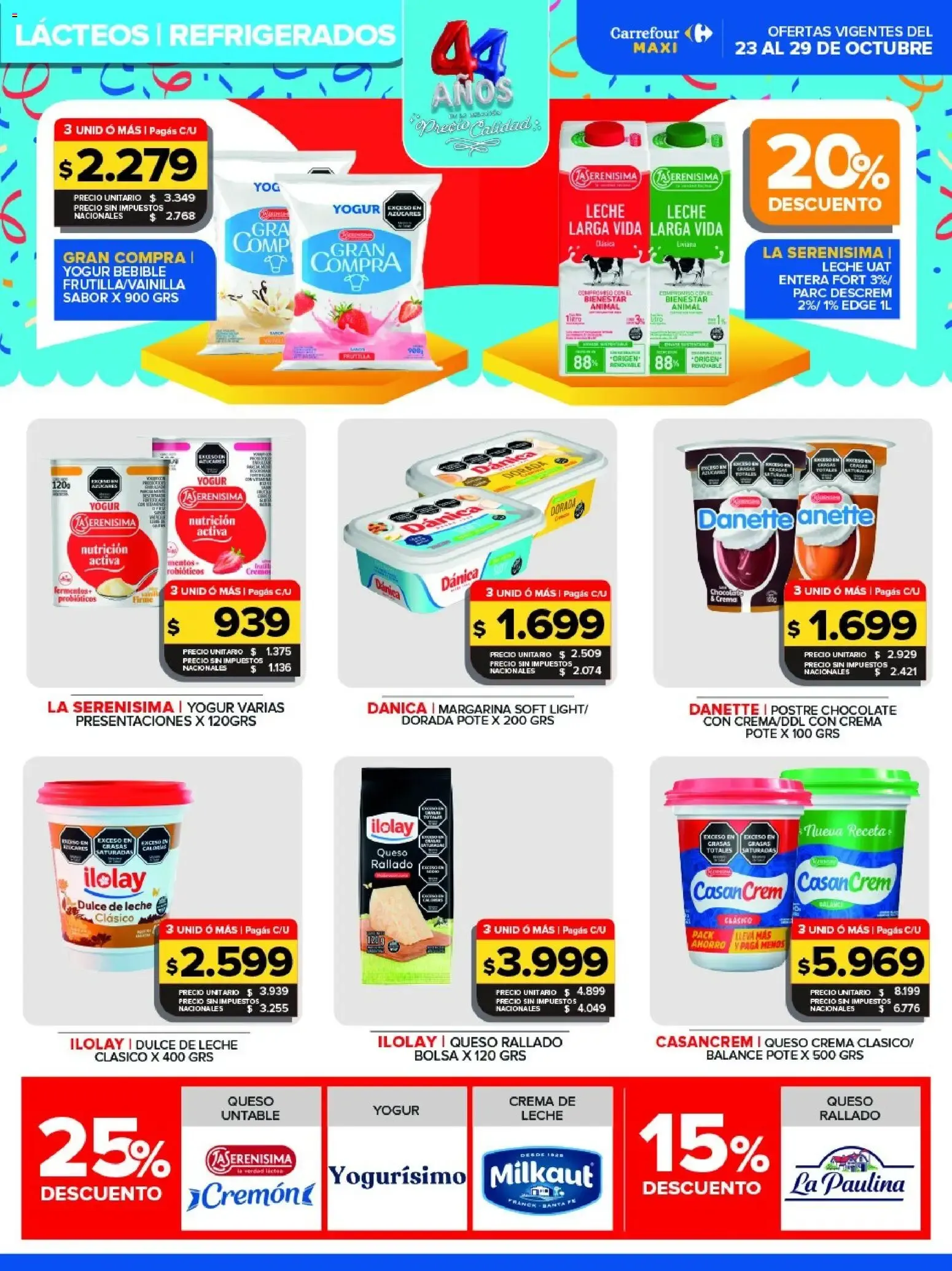 Ofertas de Carrefour Maxi catálogo del 23/10/2026 - 29/10/2026 23 de octubre al 29 de octubre 2026 - Página 10 del catálogo
