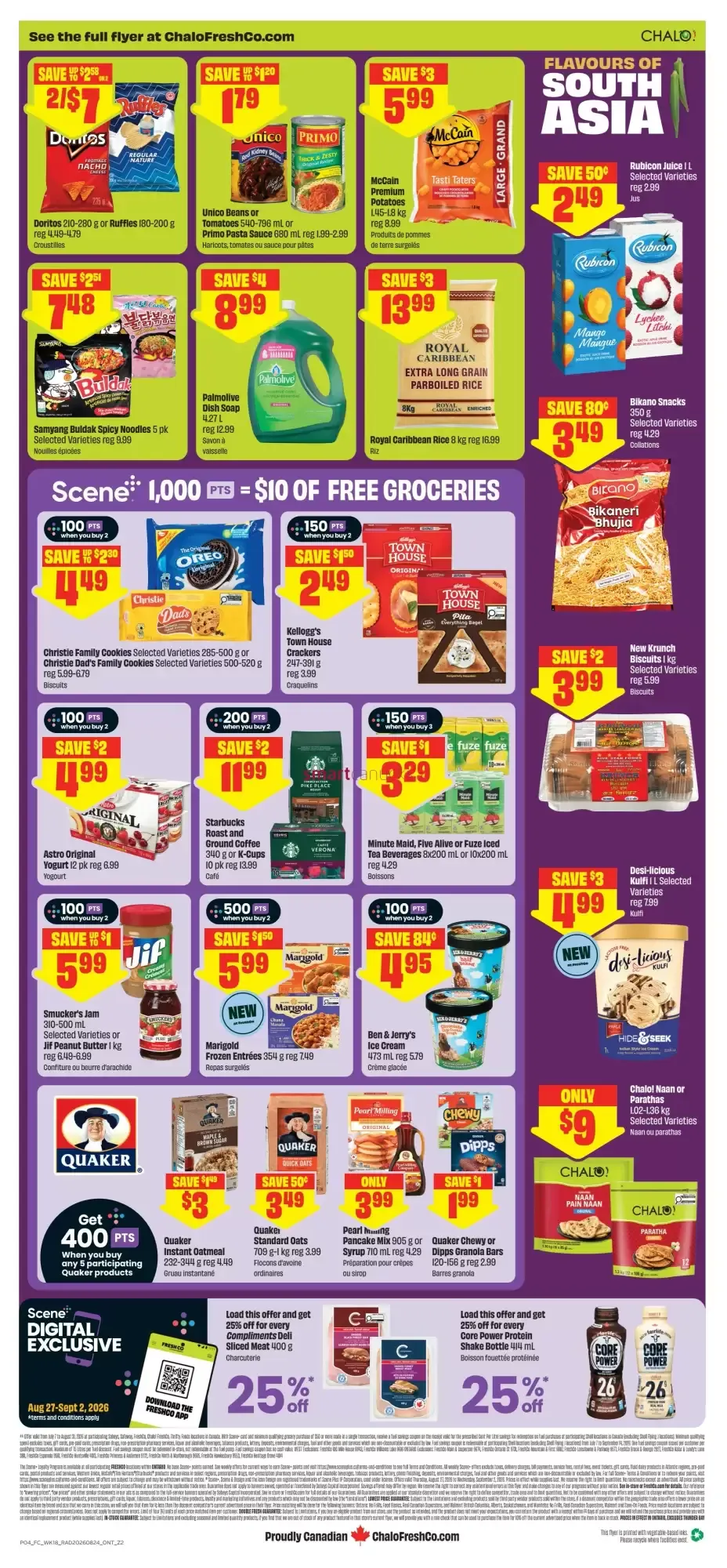 FreshCo Back to Routine Deals from August 27 to September 2 2026 - flyer page 2