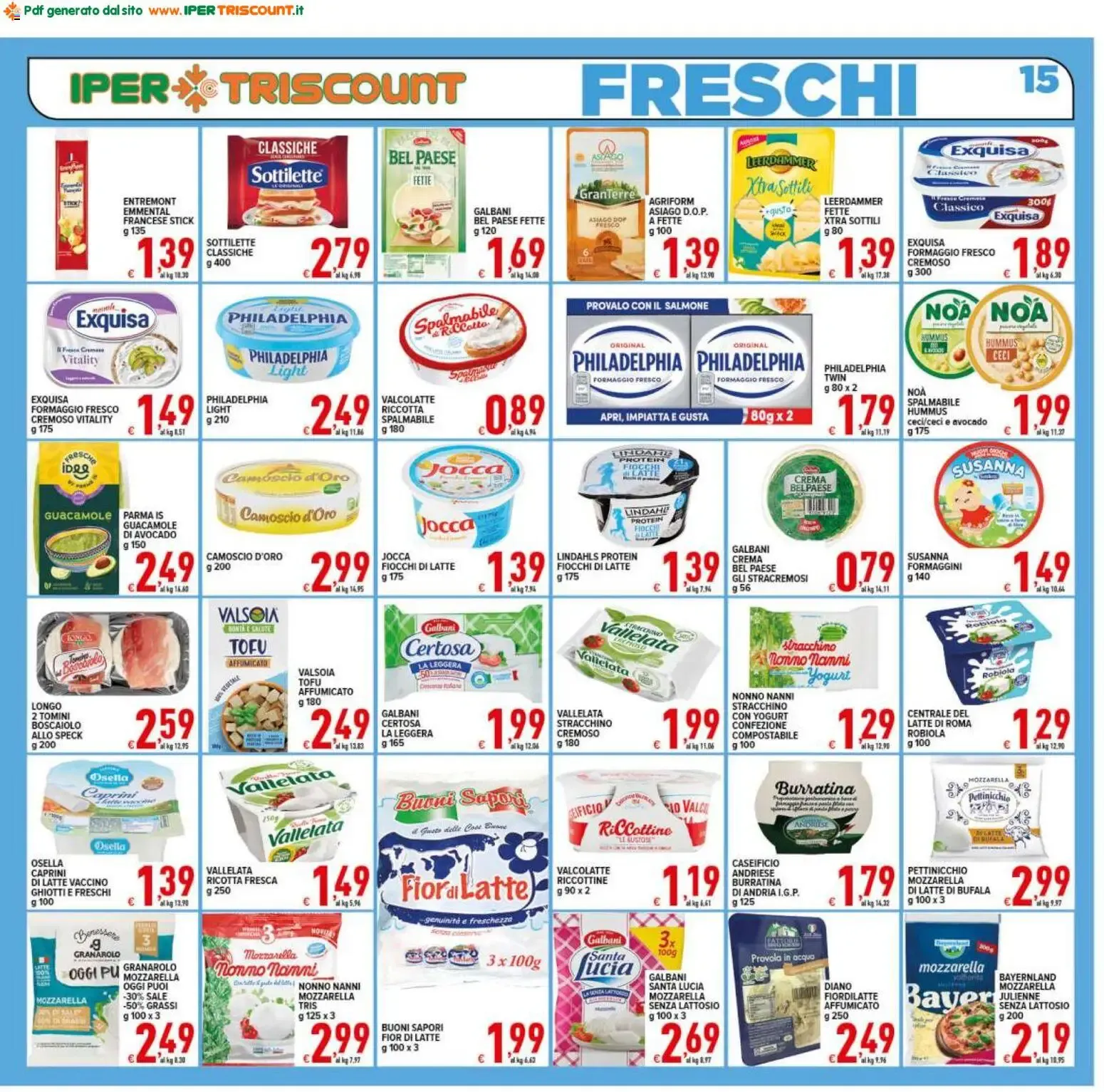 Ipertriscount volantino dal 21/08/2026 - online Offerte da 21 agosto a 1 settembre di 2026 - Pagina del volantino 15
