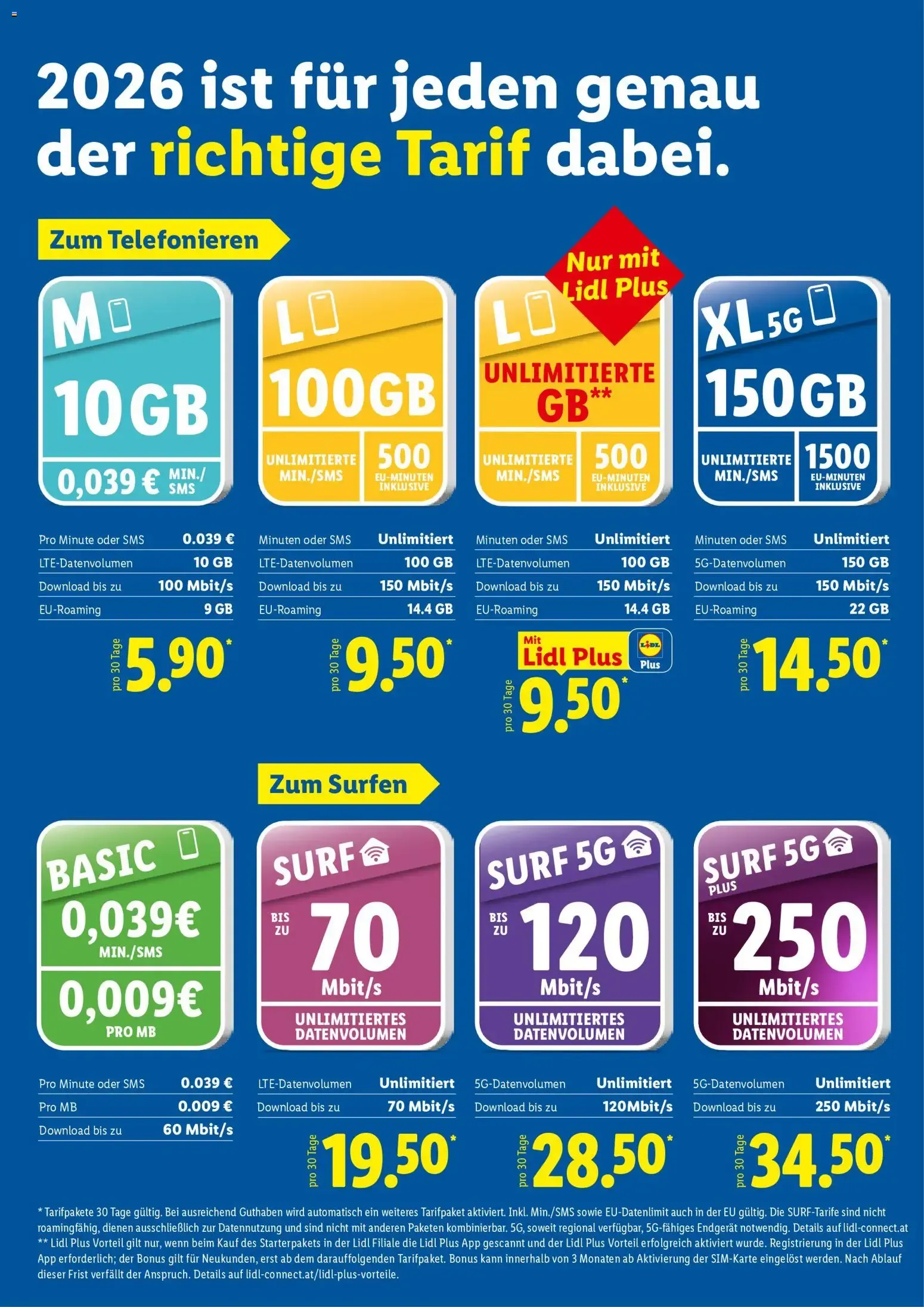 Lidl Connect: Unlimitiert lohnt sich. von 3. September bis 4. November 2026 - Flugblätt seite 2