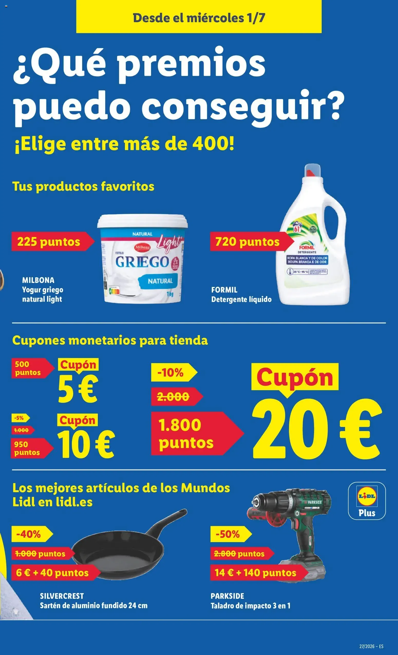 Catálogo de Con Lidl Plus acumula puntos y llévate premios extra 1 de julio al 5 de julio 2026 - Página 3