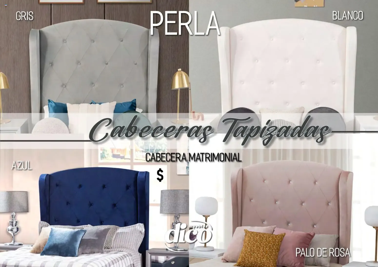 Catálogo de Muebles Dico catálogo Camas tapizadas (01/04/2026 - 31/10/2026) - catálogo en línea 1 de abril al 31 de octubre 2026 - Pagina 30