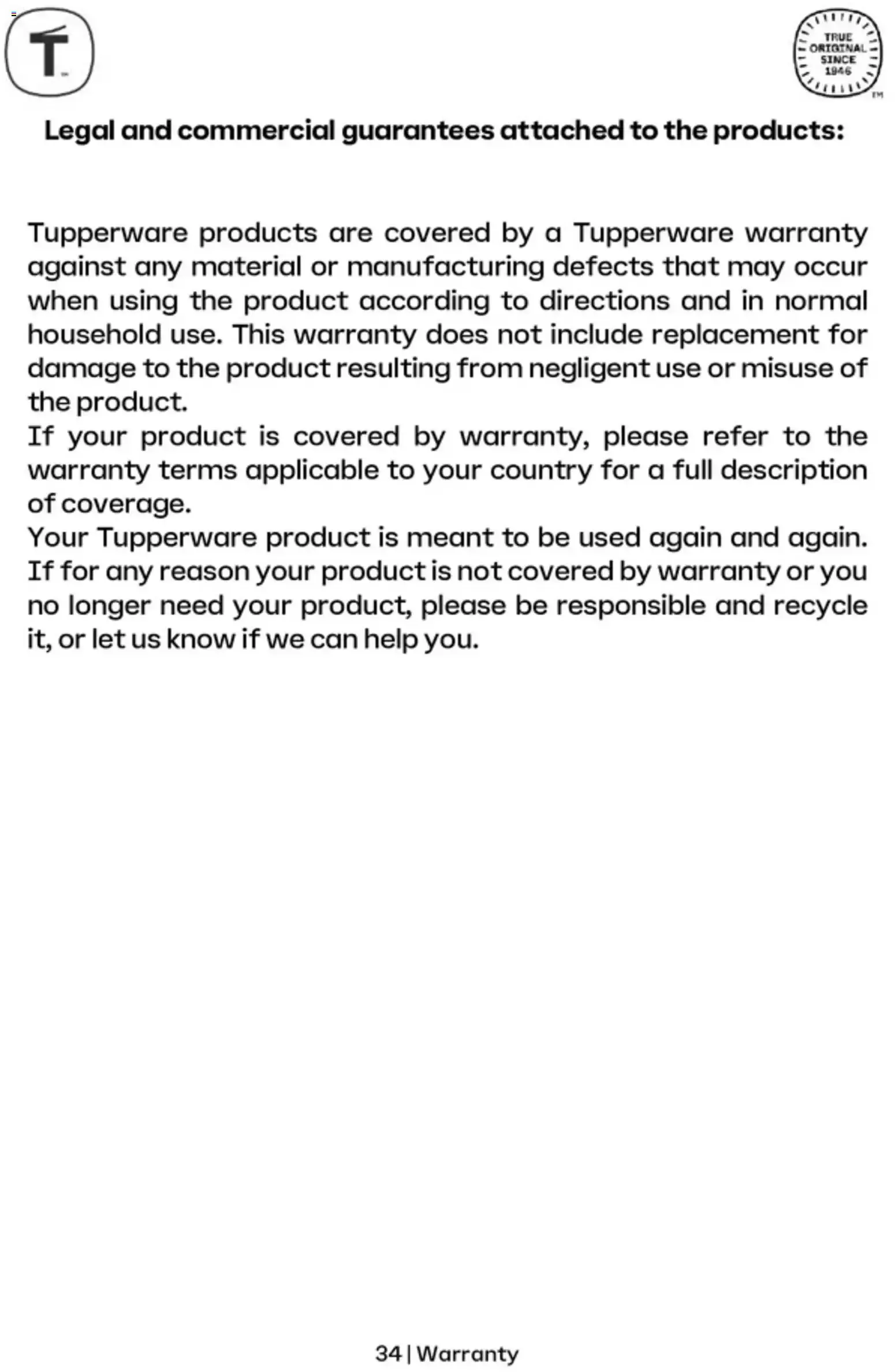 Tupperware Autumn 2026 - Winter 2027 du 1 novembre au 31 décembre 2026 - Catalogue page 34