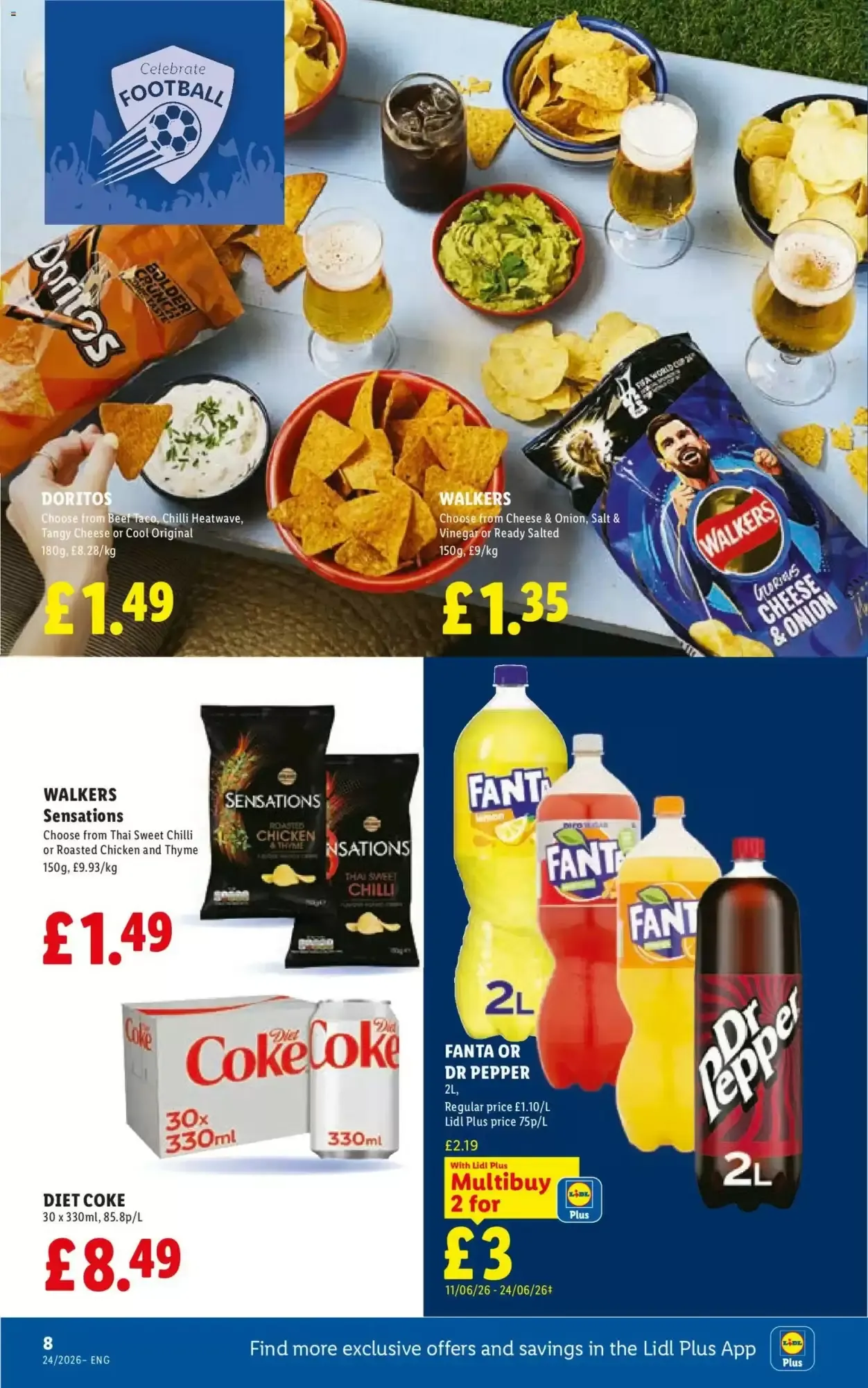 Lidl: Getting Match-Ready (England) from 11 June to 17 June 2026 - Catalogue Page 8